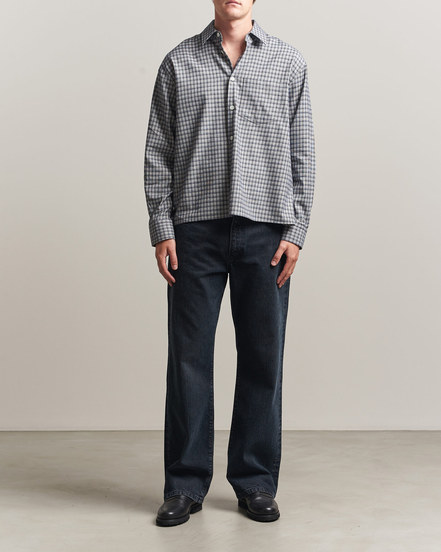 Men | Trousers | Jeanerica | VM009 Vega Jeans Blue Black