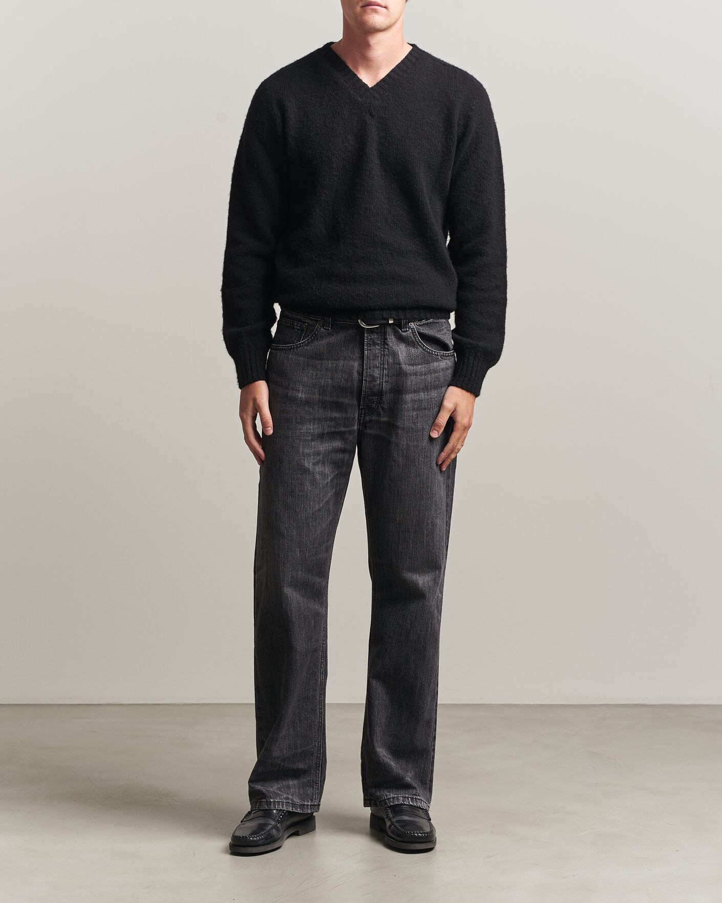 Men | Jeans | Jeanerica | VM009 Vega Jeans Black Righe