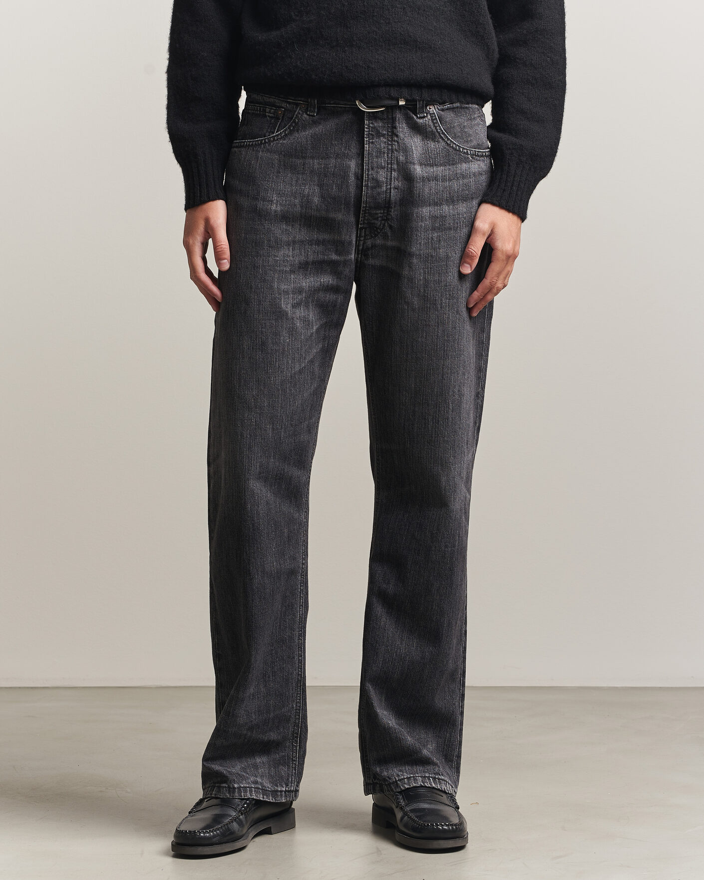 Men | Jeans | Jeanerica | VM009 Vega Jeans Black Righe