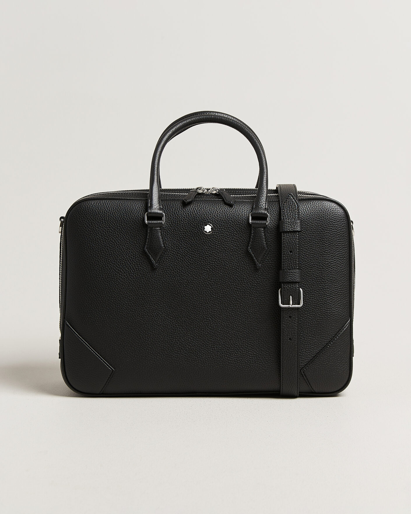 Men | Bags | Montblanc | Large Briefcase Grain Leather Black