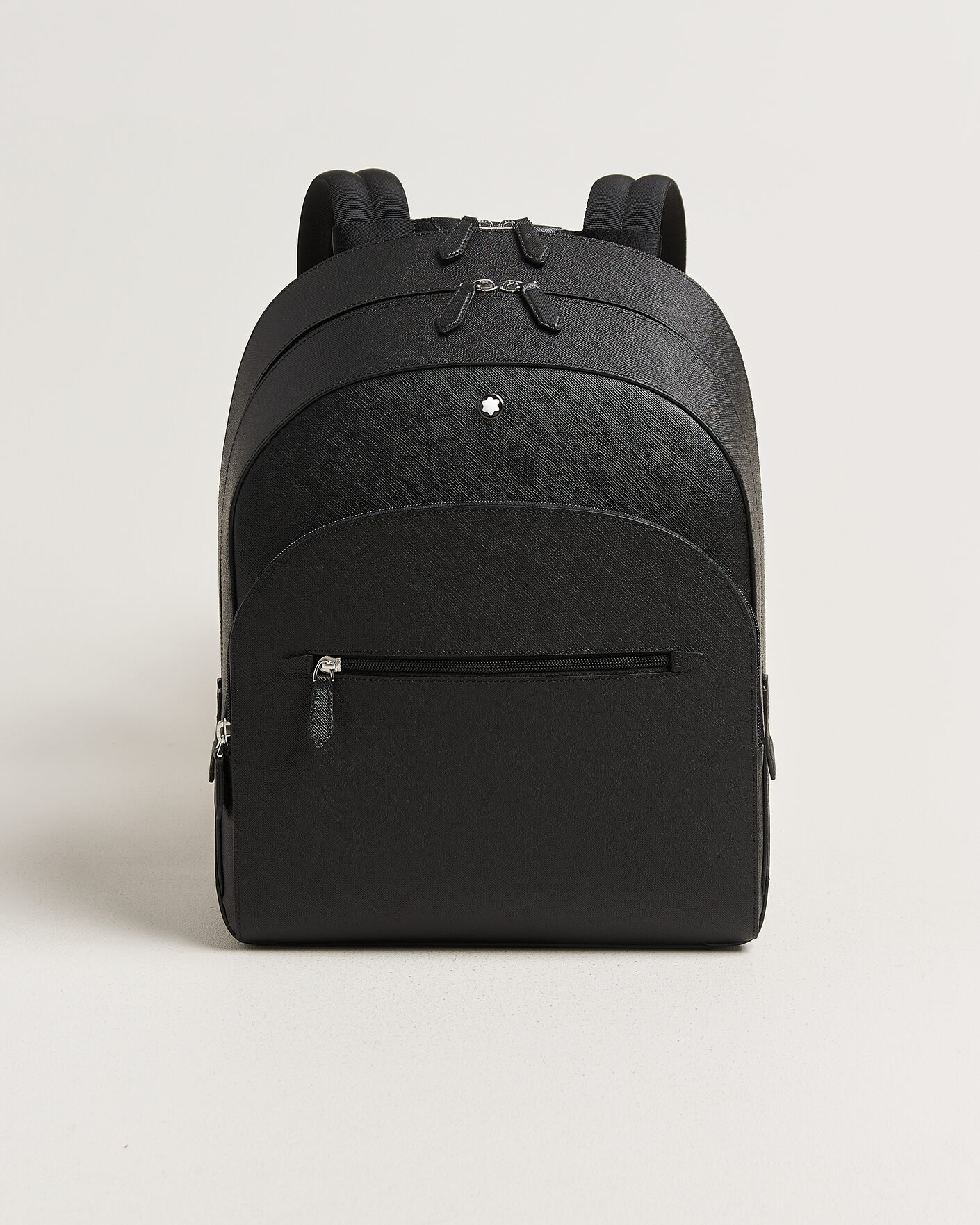Men | Montblanc Sartorial Large Backpack 3 Compartments Black | Montblanc | Sartorial Large Backpack 3 Compartments Black