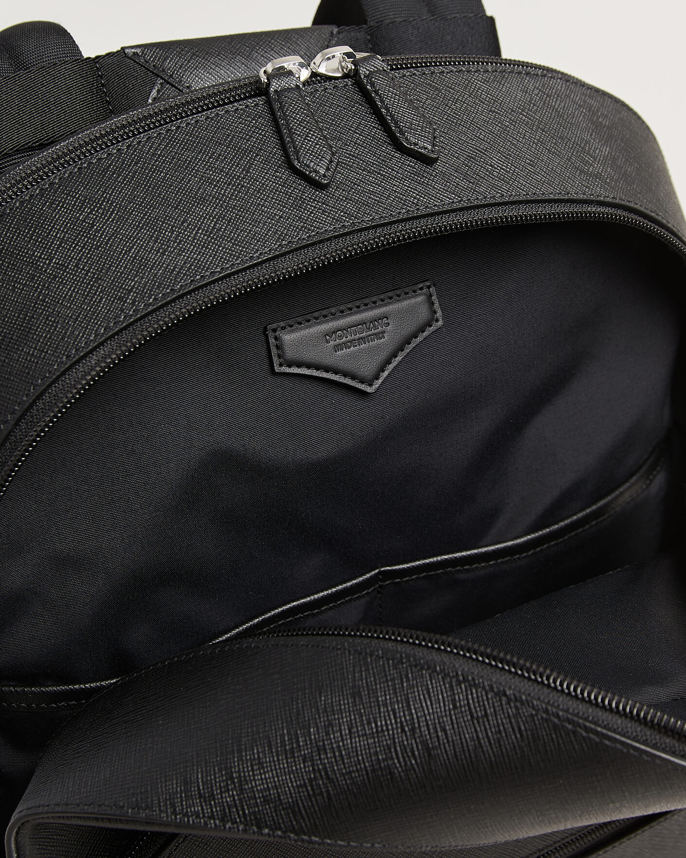 Men | Bags | Montblanc | Sartorial Large Backpack 3 Compartments Black