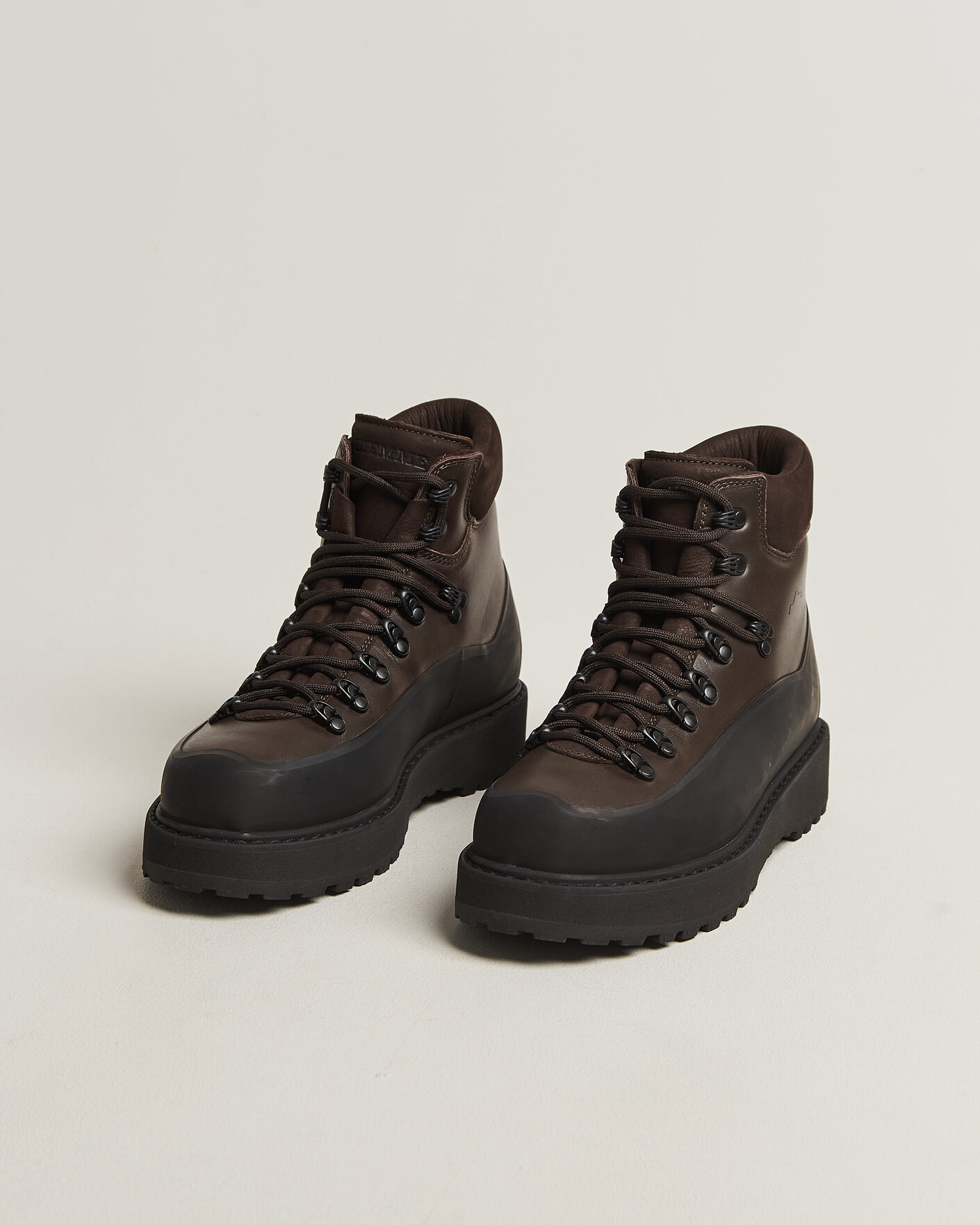 Diemme Roccia Vet Gomma Boot Mogano Dark Brown Calf at CareOfCarl.com