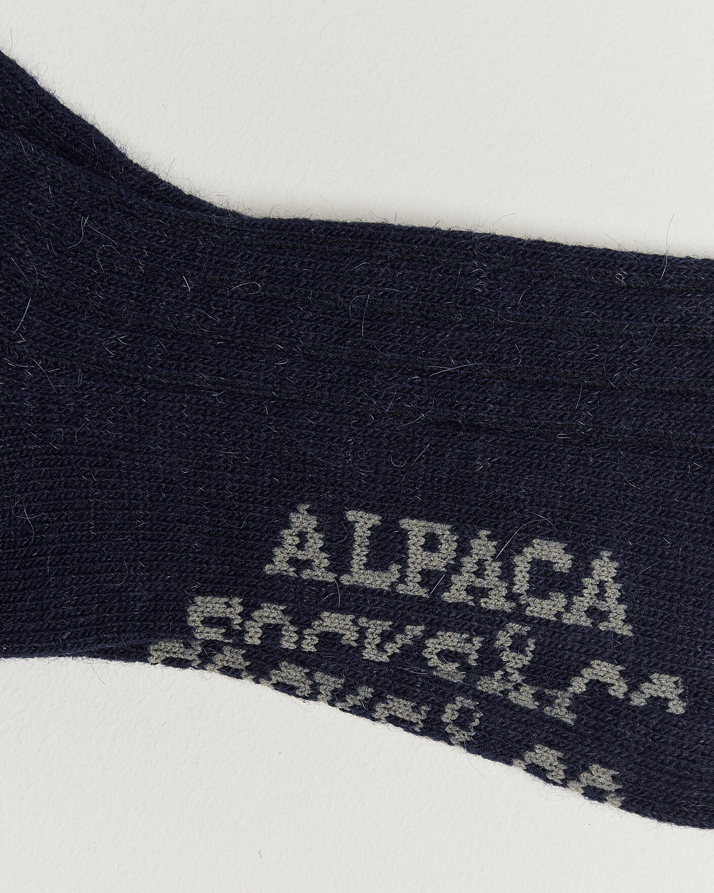 Men | Underwear & Socks | Alpacasocks & Co | 2-Pack Ribbed Alpacka Wool Socks Navy