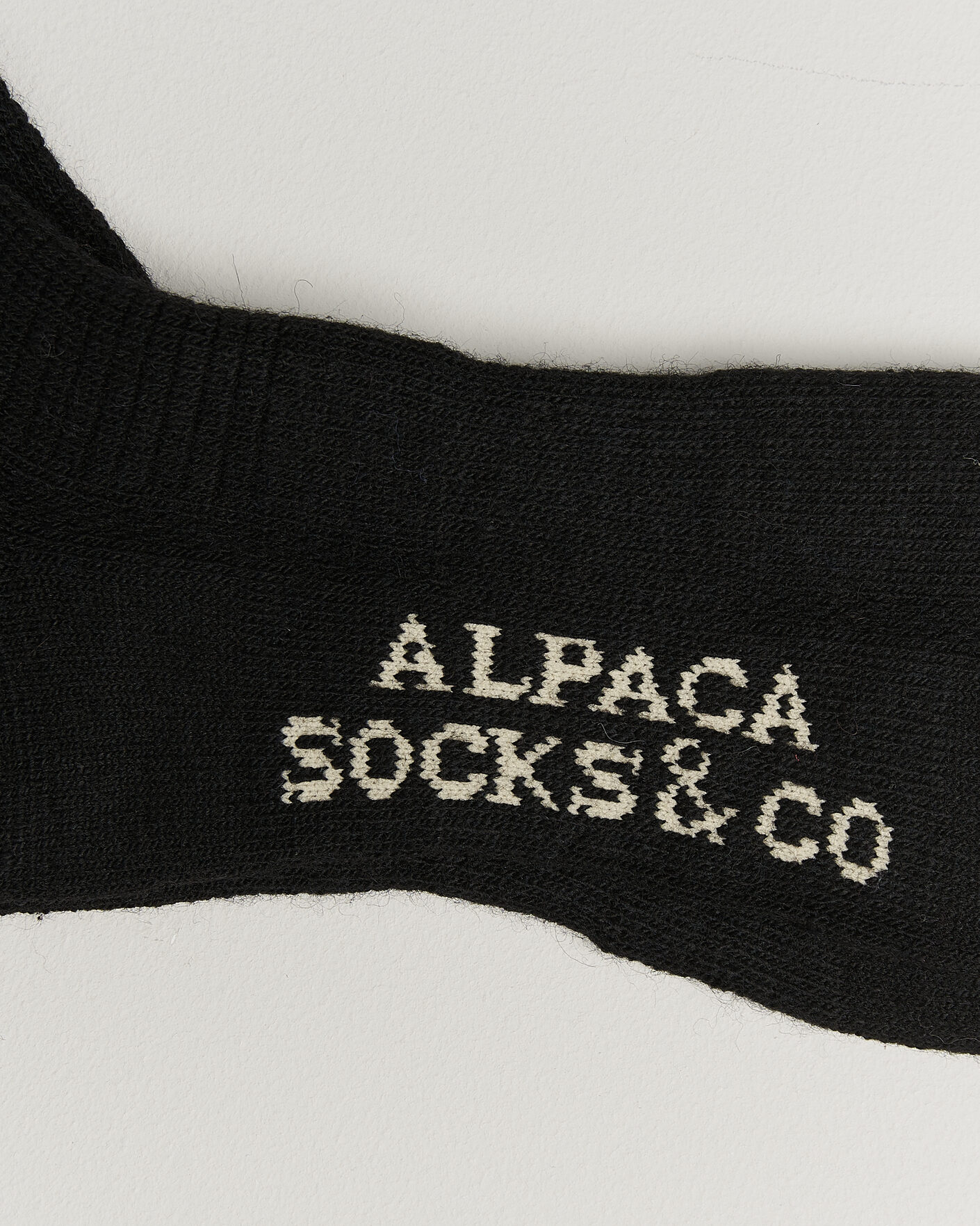 Men | Underwear & Socks | Alpacasocks & Co | 2-Pack Heavy Alpacka Wool Socks Black