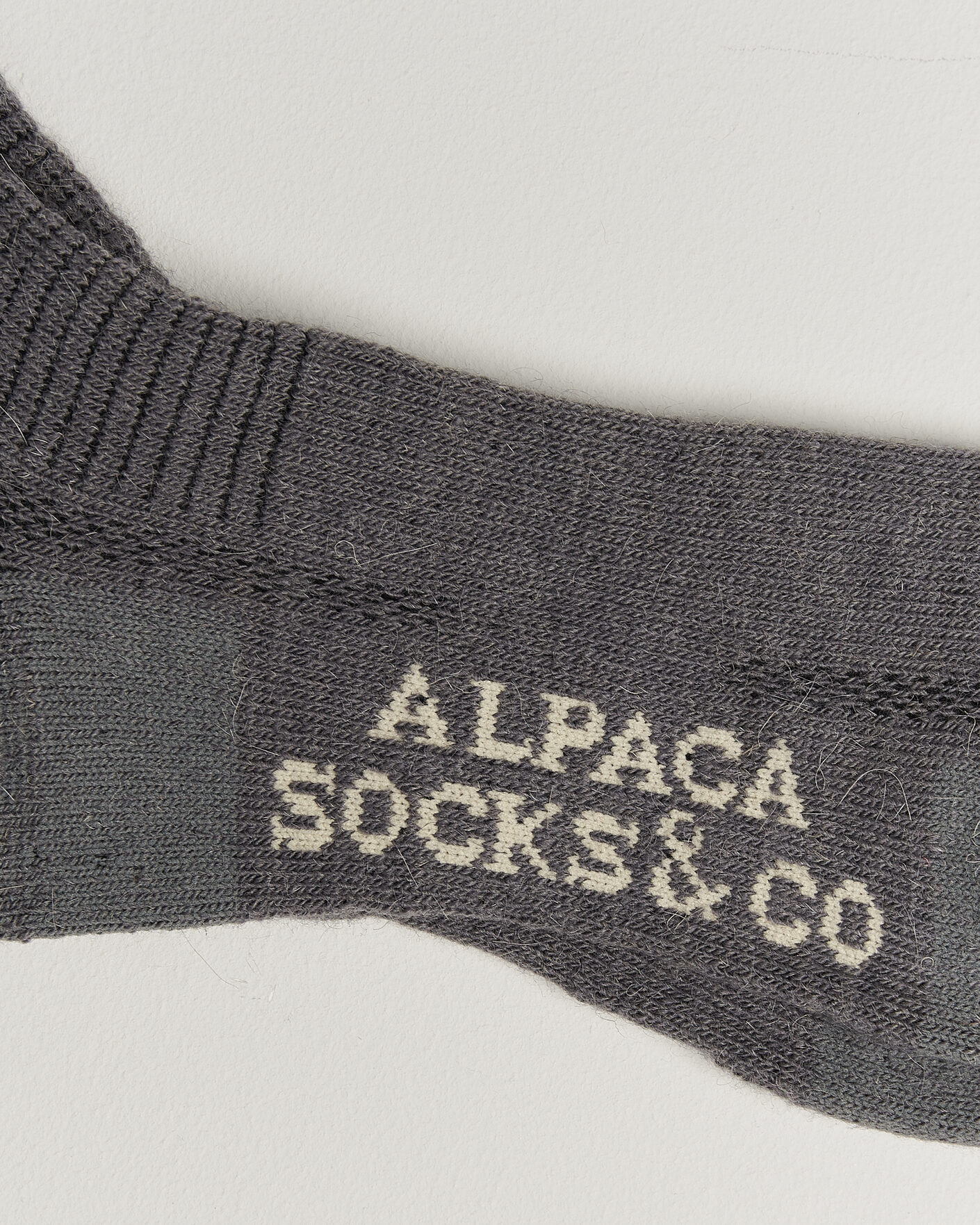 Men | Underwear & Socks | Alpacasocks & Co | 2-Pack Heavy Alpacka Wool Socks Dark Grey