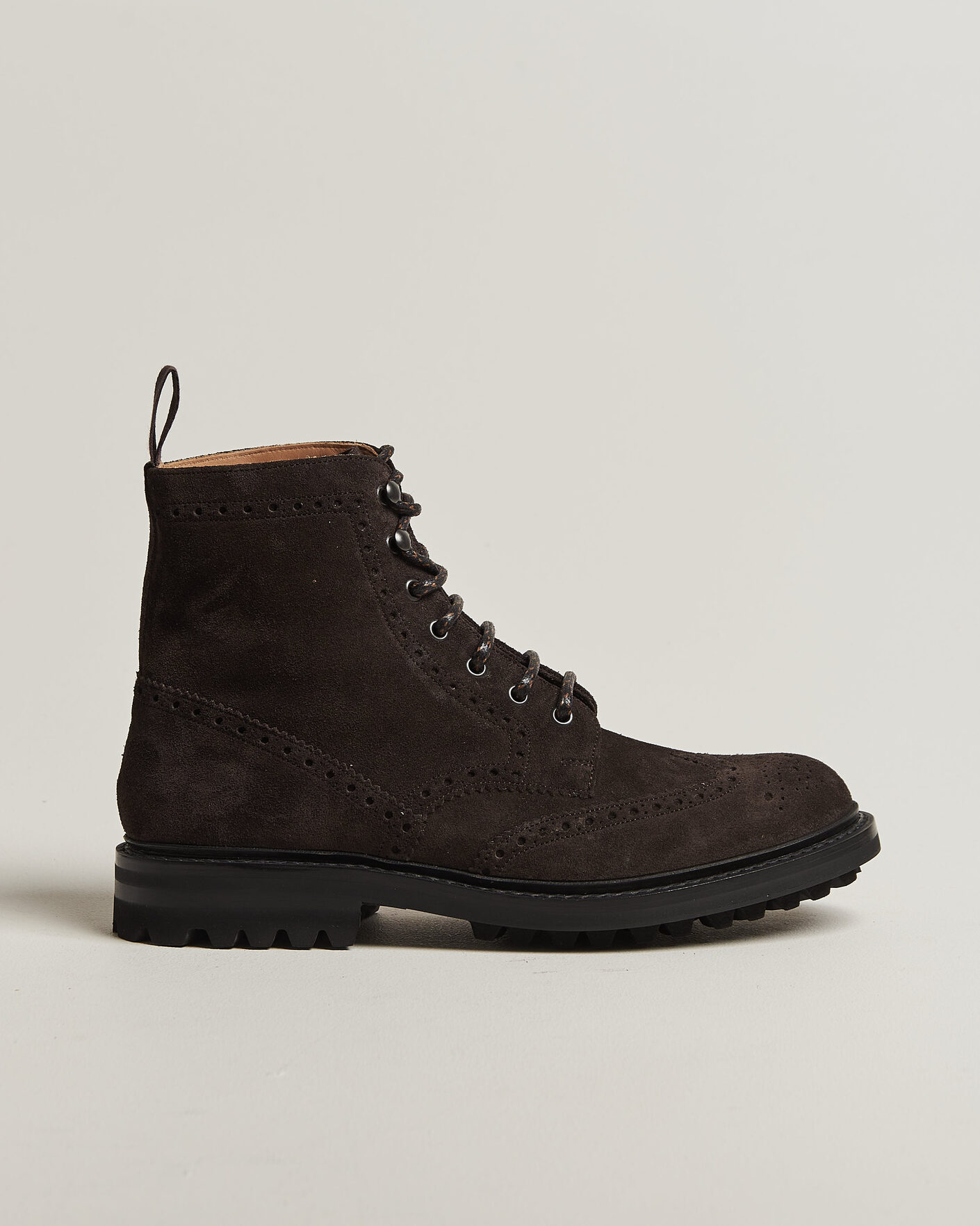 Men | Boots | Church's | Mc Farlane Country Boots Ebony Suede