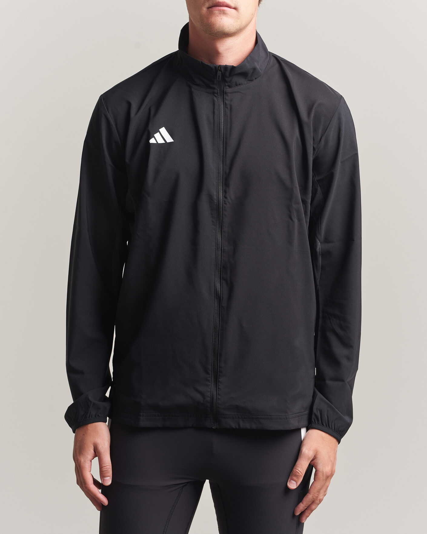 Men | Coats & Jackets | adidas Performance | Adizero Running Full Zip Black