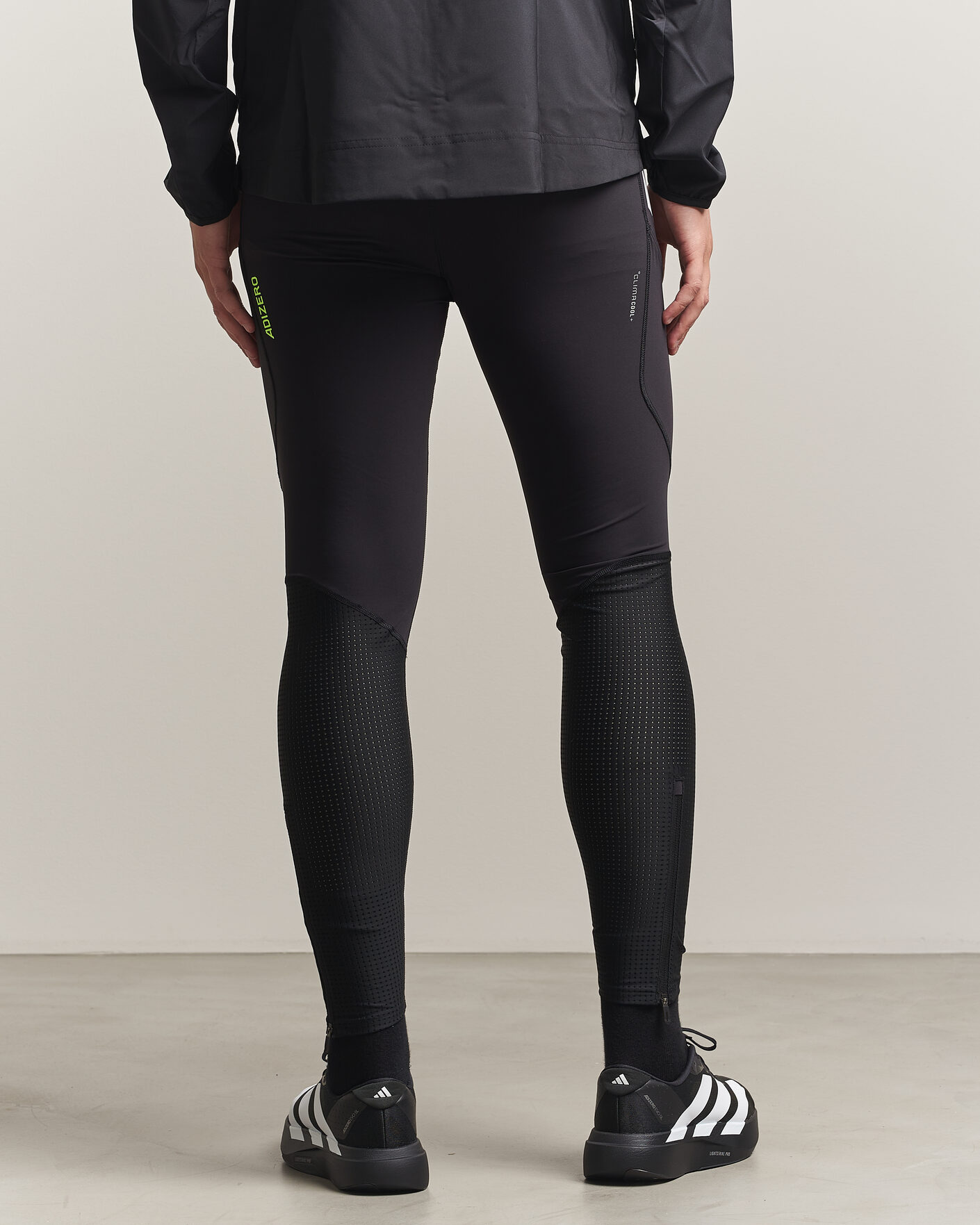 Men | Trousers | adidas Performance | Adizero Running Tights Black