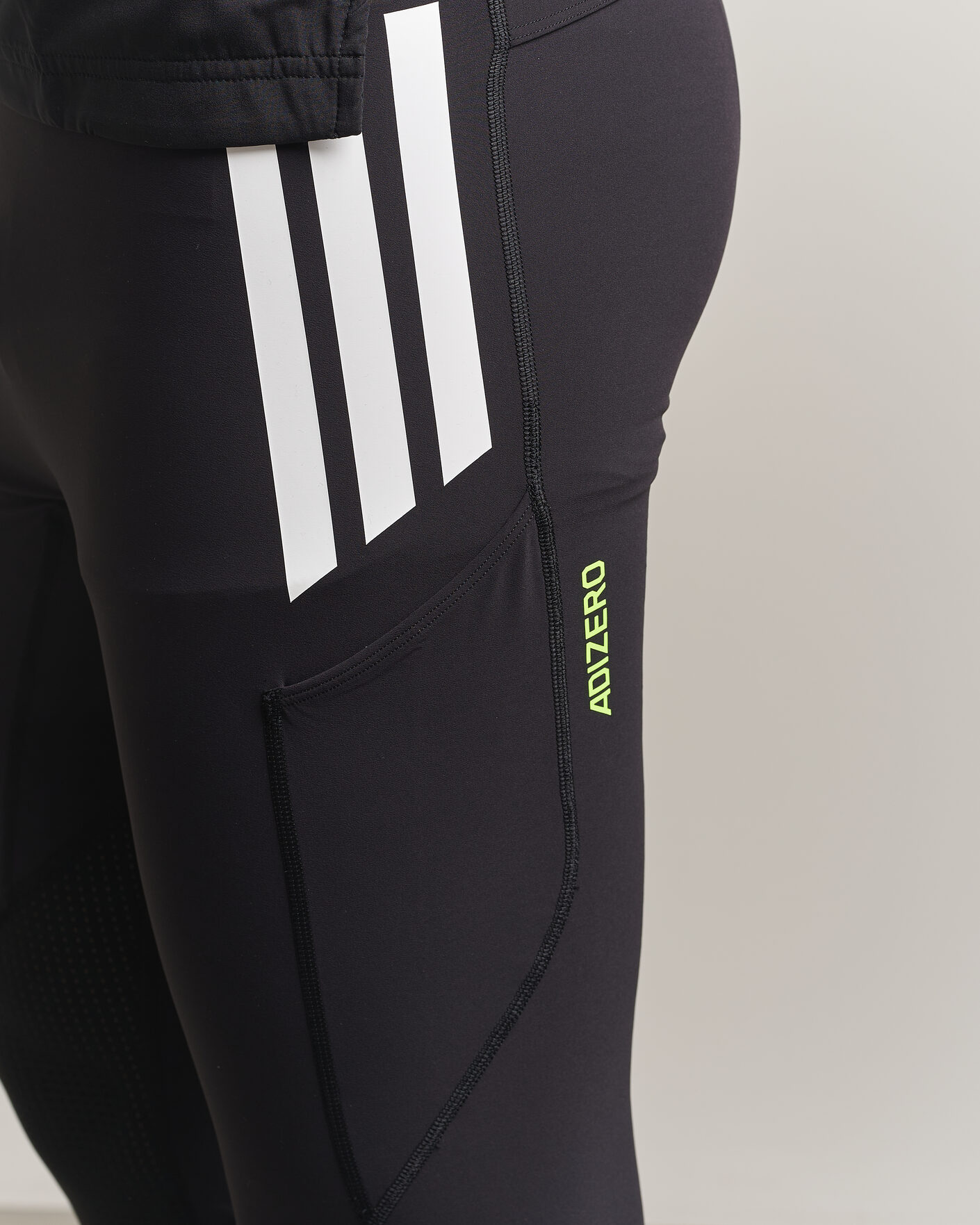た*き様  ADIZERO 陸上用パンツ タイトフィット adidas Performance Adizero Running Tights Black at CareOfCarl.com