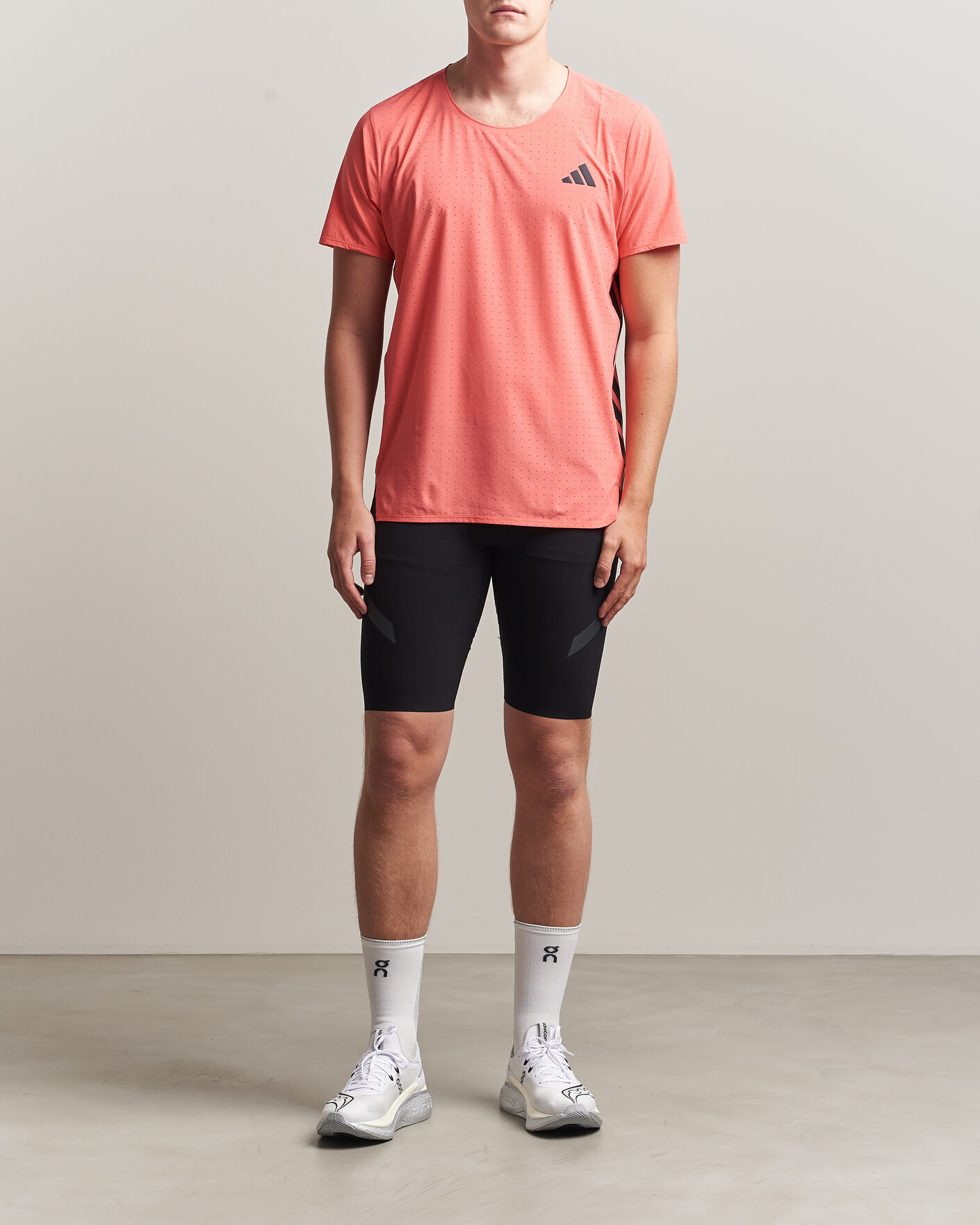 Men | T-Shirts | adidas Performance | Adizero Running T-Shirt Red