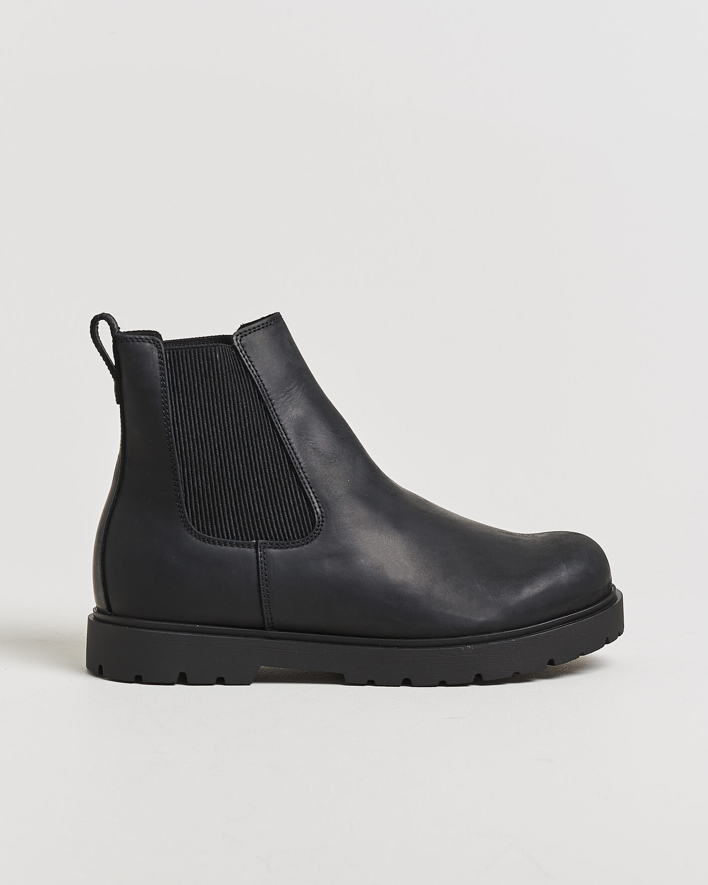 Men | Boots | BIRKENSTOCK | Highwood Oiled Leather Chelsea Boot Black