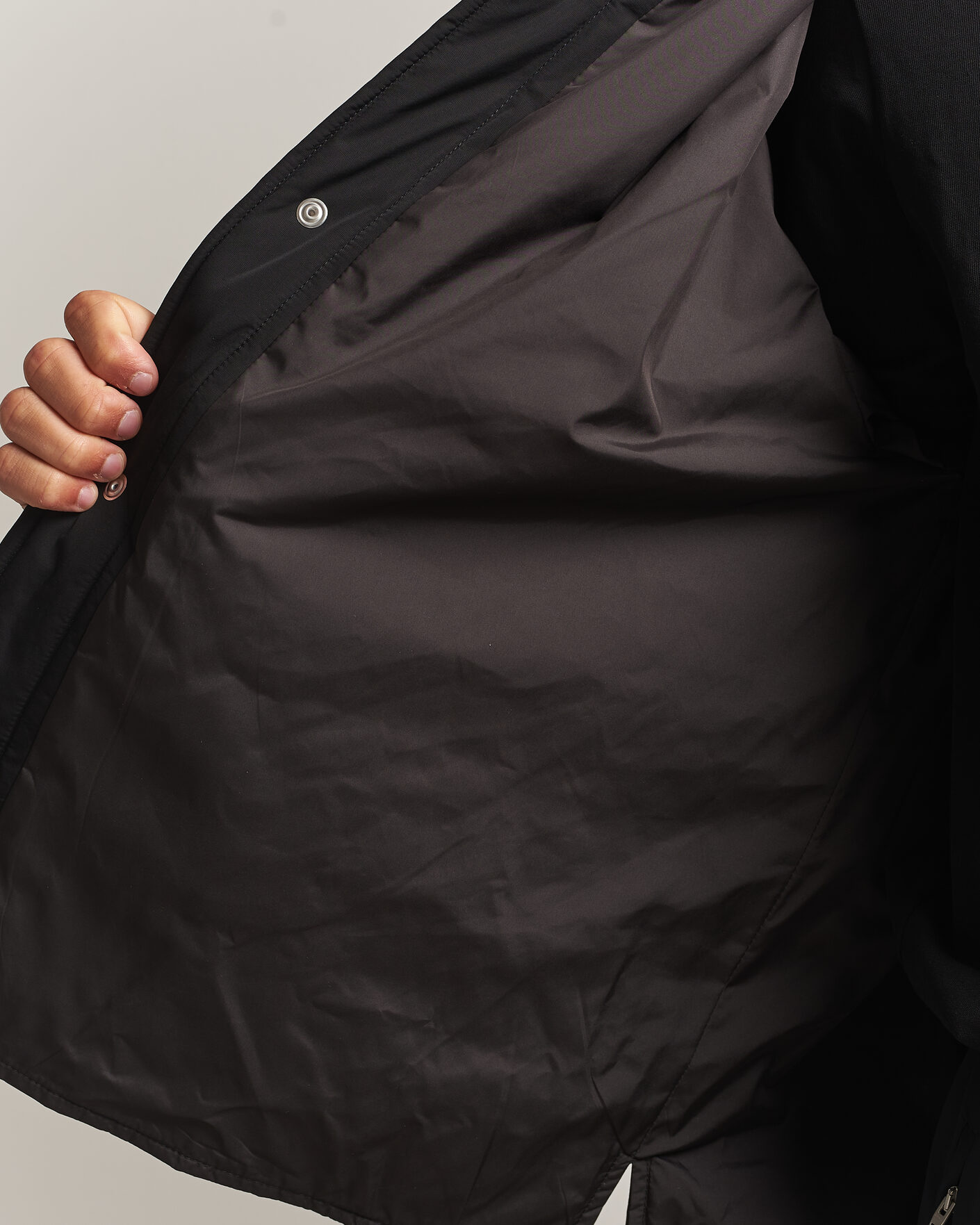 Men | Coats & Jackets | AMI | Padded Shirt Jacket Black