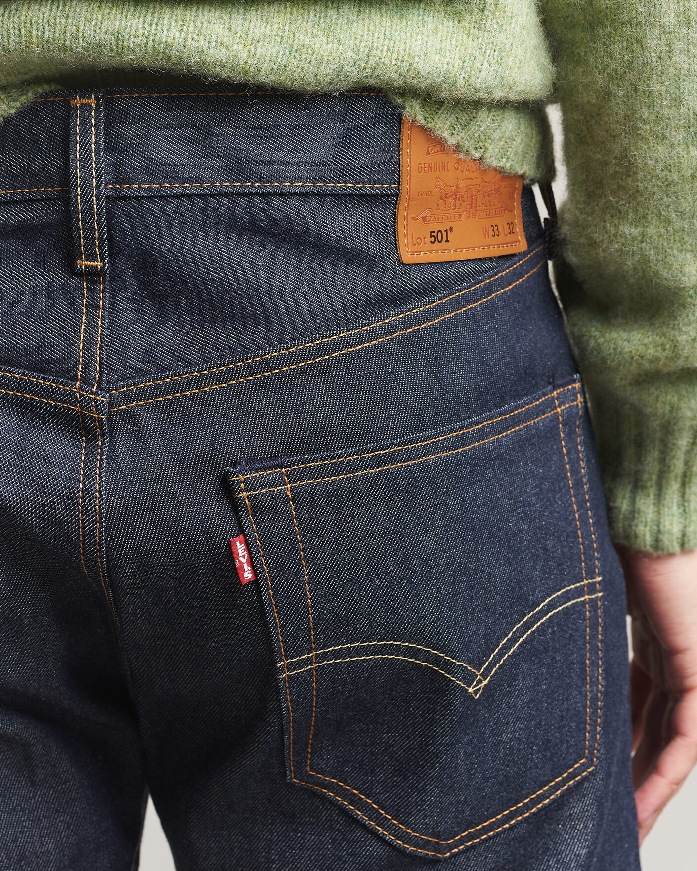 Men | Jeans | Levi's | 501 Original Jeans Hudson Selvedge Rigid