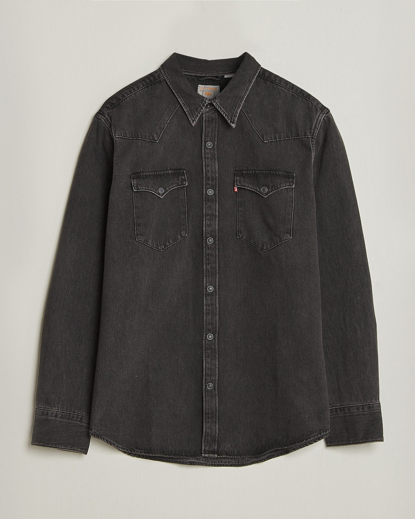 Men | Shirts | Levi's | Barstow Western Standard Shirt Thermodapt Black