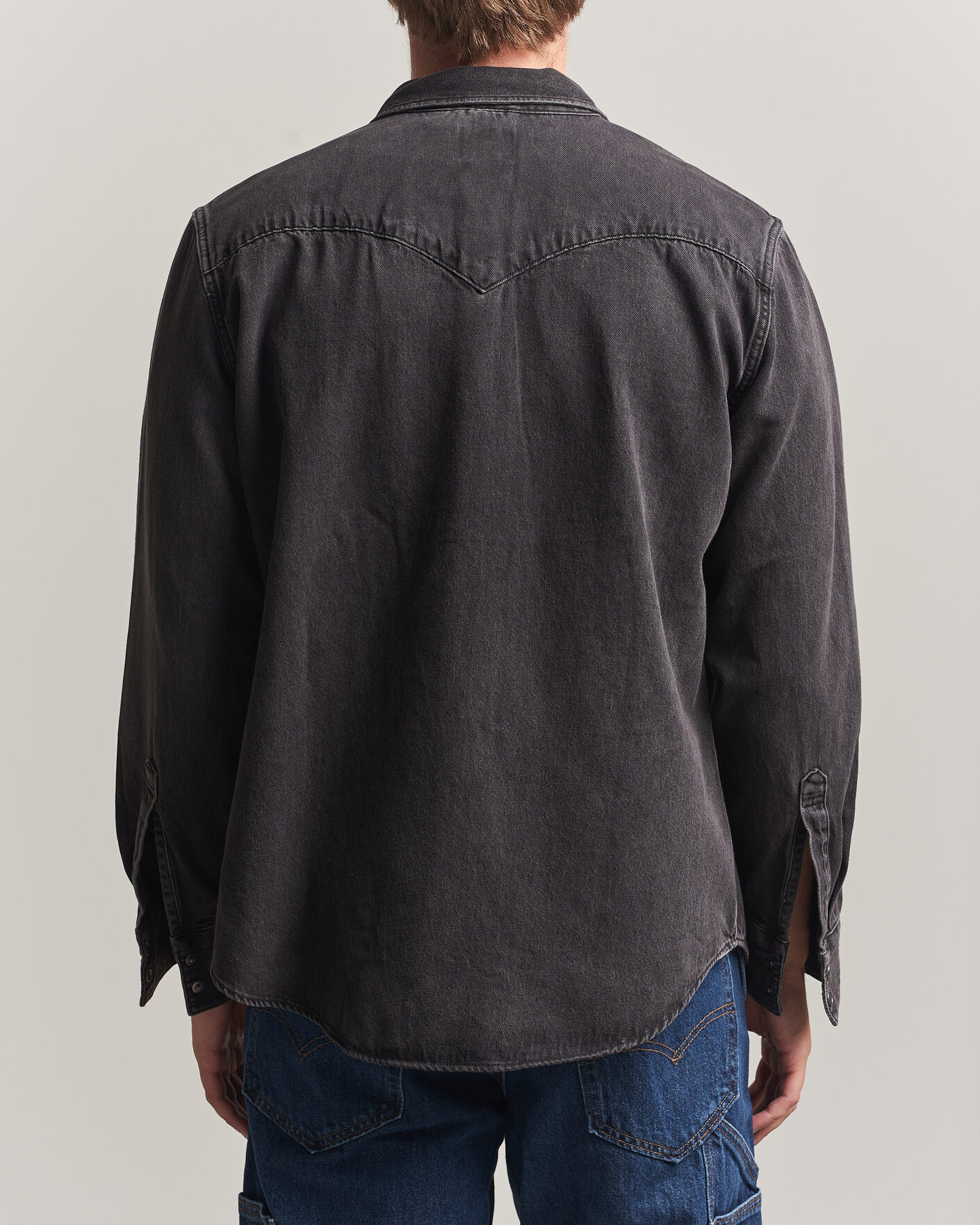 Men | Shirts | Levi's | Barstow Western Standard Shirt Thermodapt Black