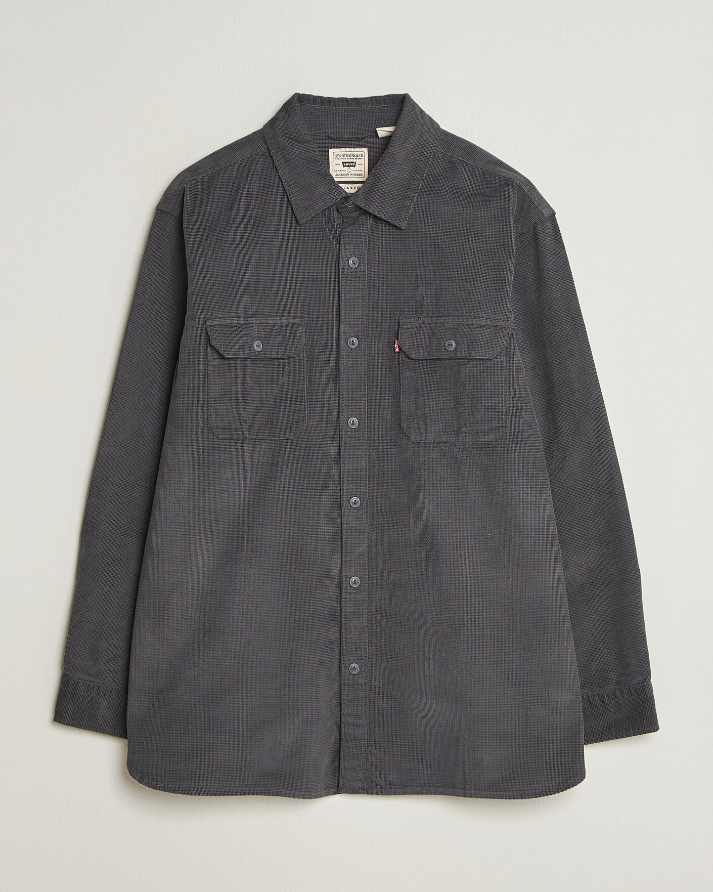 Men | Shirts | Levi's | Jackson Corduroy Worker Shirt Greystroke