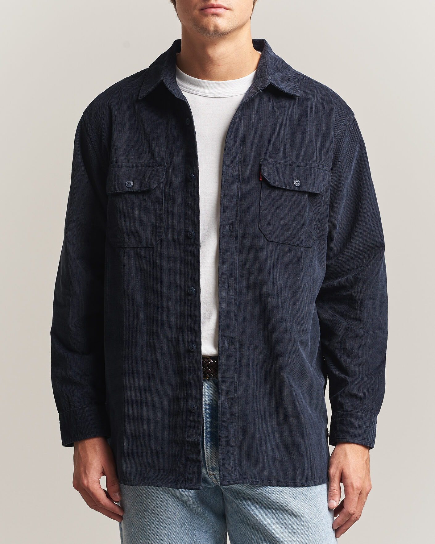 Men | Shirts | Levi's | Jackson Corduroy Worker Shirt Nightfall Navy