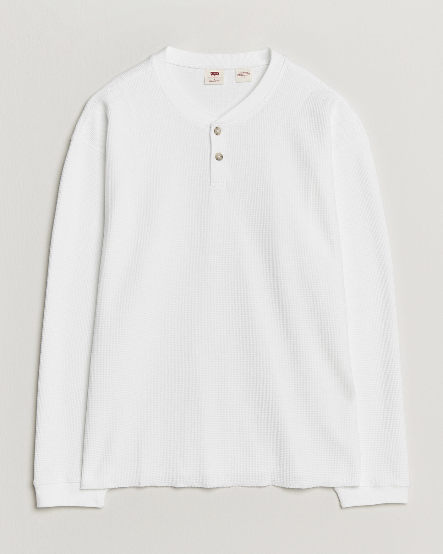 Men | Sweaters & Knitwear | Levi's | Relaxed Henley Bright White
