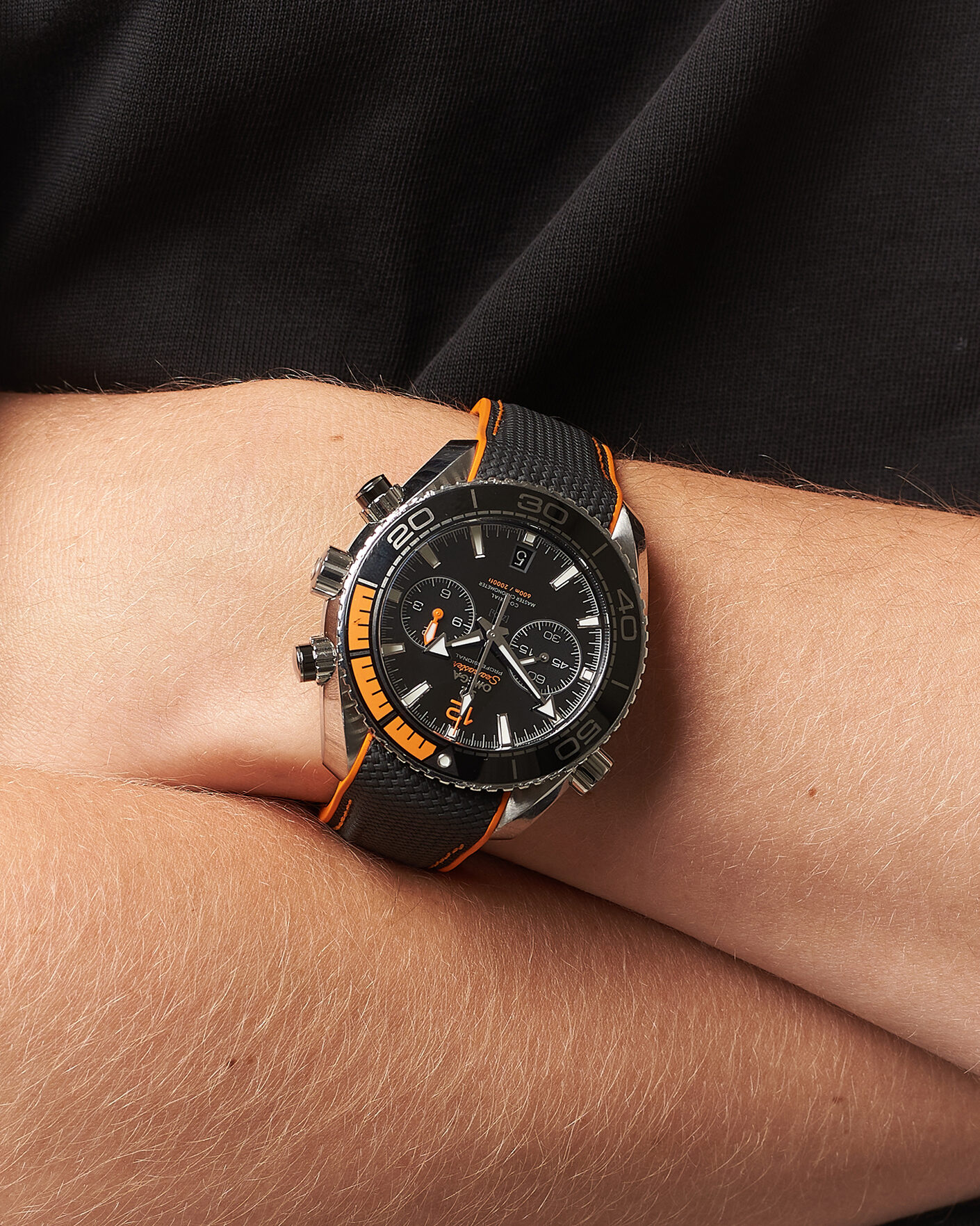 Men | Pre-Owned & Vintage Watches | Omega Pre-Owned | Seamaster Planet Ocean Chronograph 600M