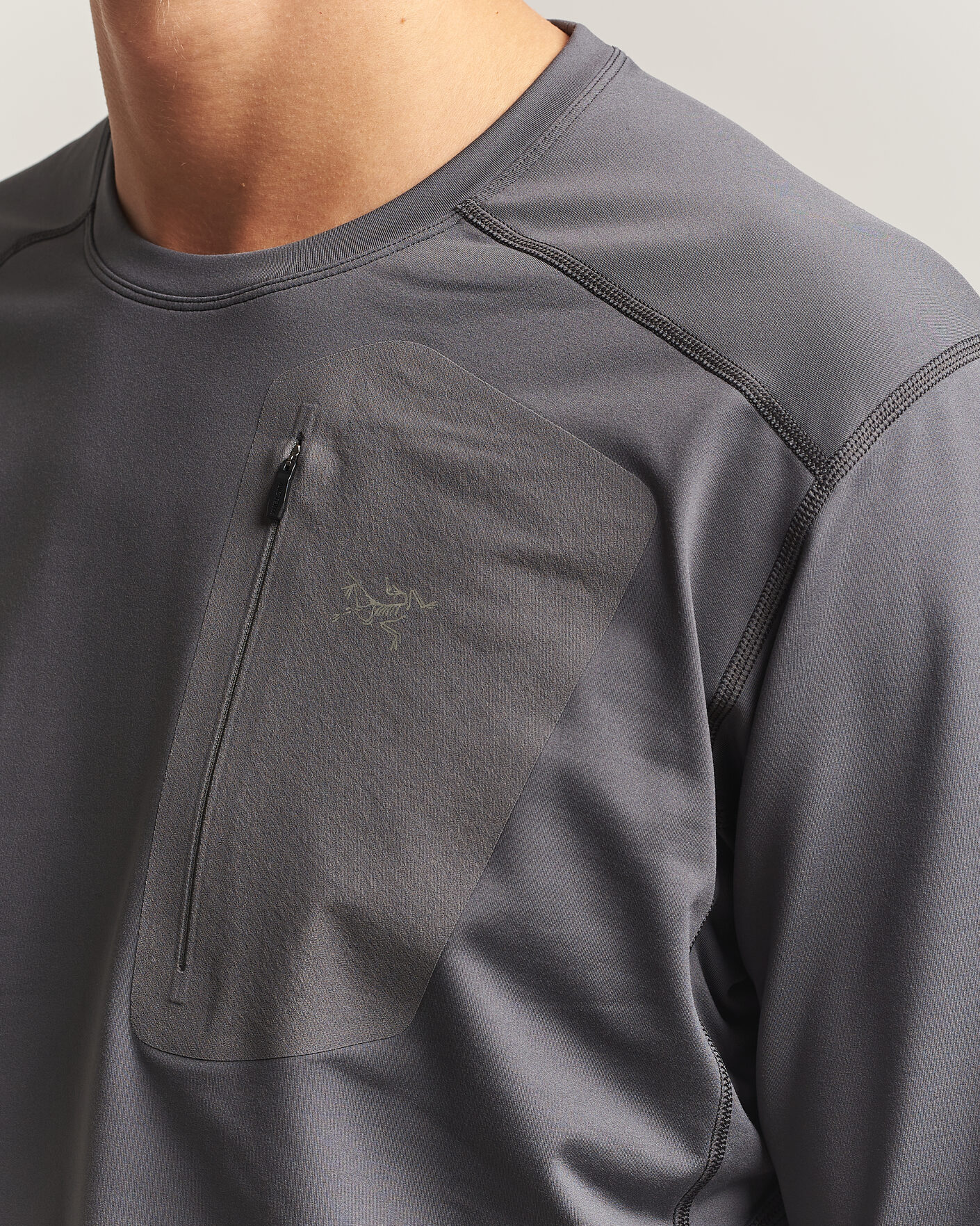 Men | Sweaters & Knitwear | Arc'teryx | Rho LT Baselayer Crew Neck Cloud