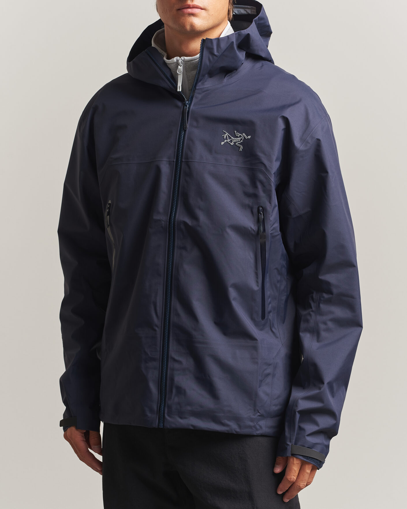 Arc'teryx Beta LT Jacket Smoke Bluff at CareOfCarl.com