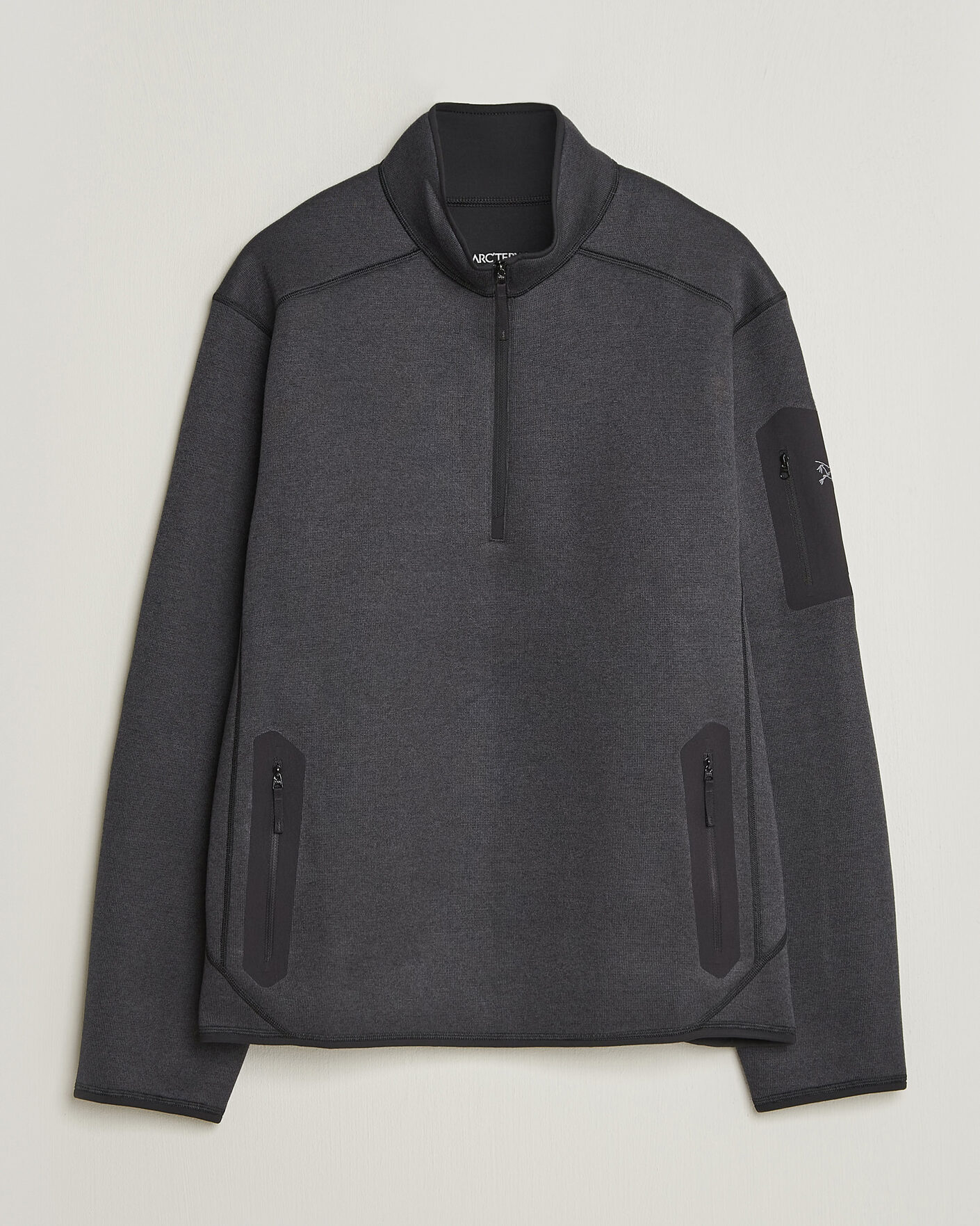 Men | Sweaters & Knitwear | Arc'teryx | Covert Half Zip Black Heather