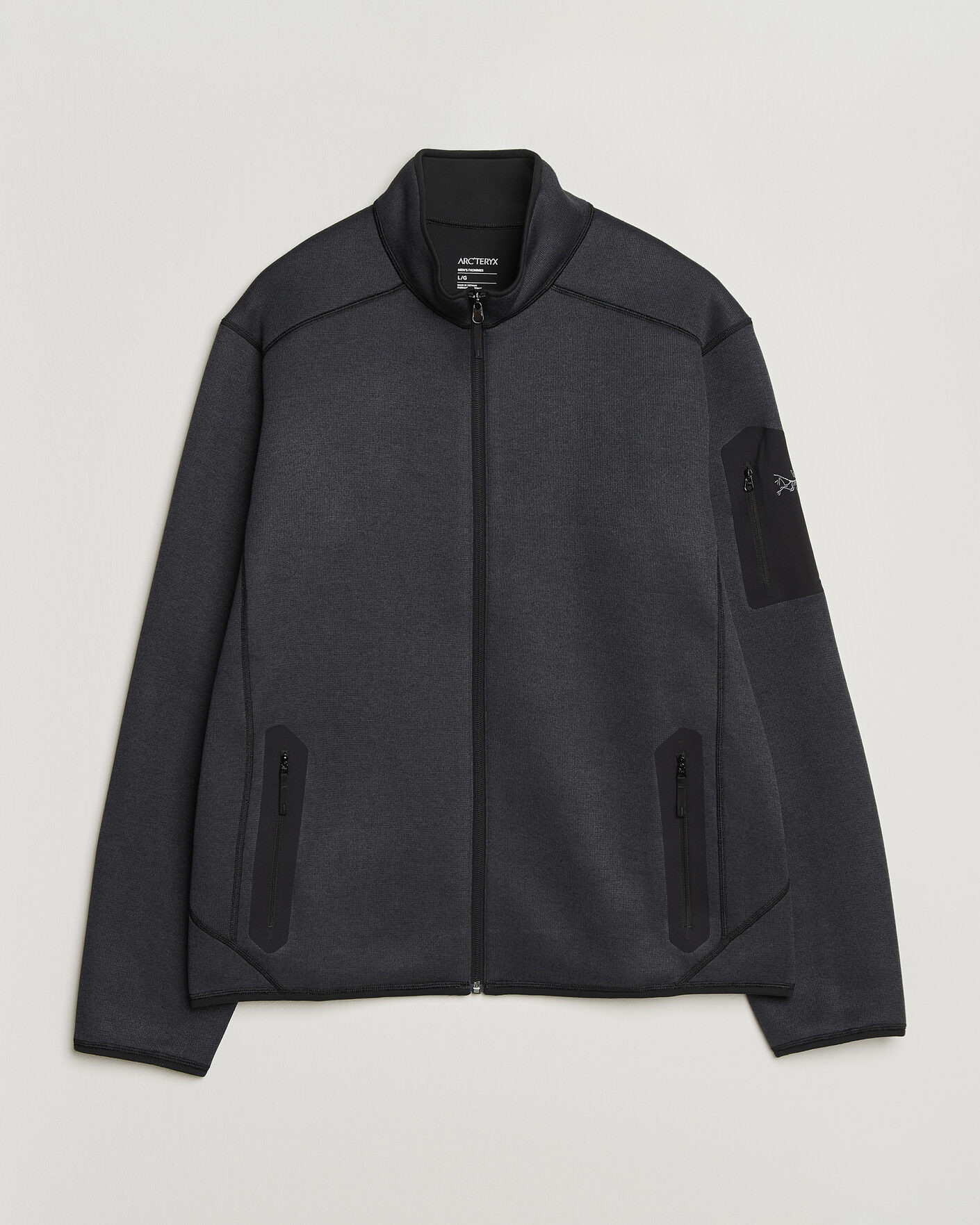 Men | Sweaters & Knitwear | Arc'teryx | Covert Full Zip Black Heather