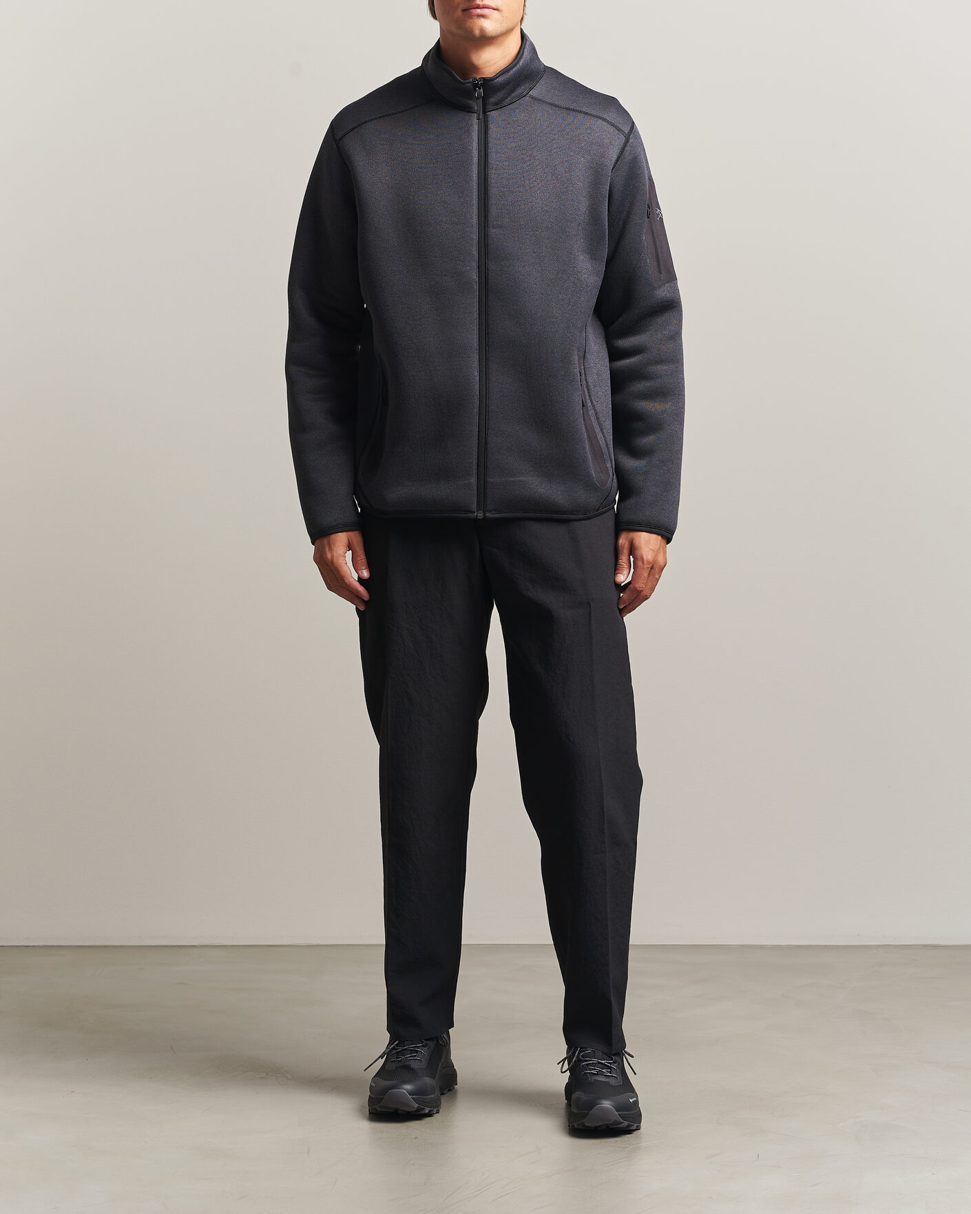Men | Sweaters & Knitwear | Arc'teryx | Covert Full Zip Black Heather