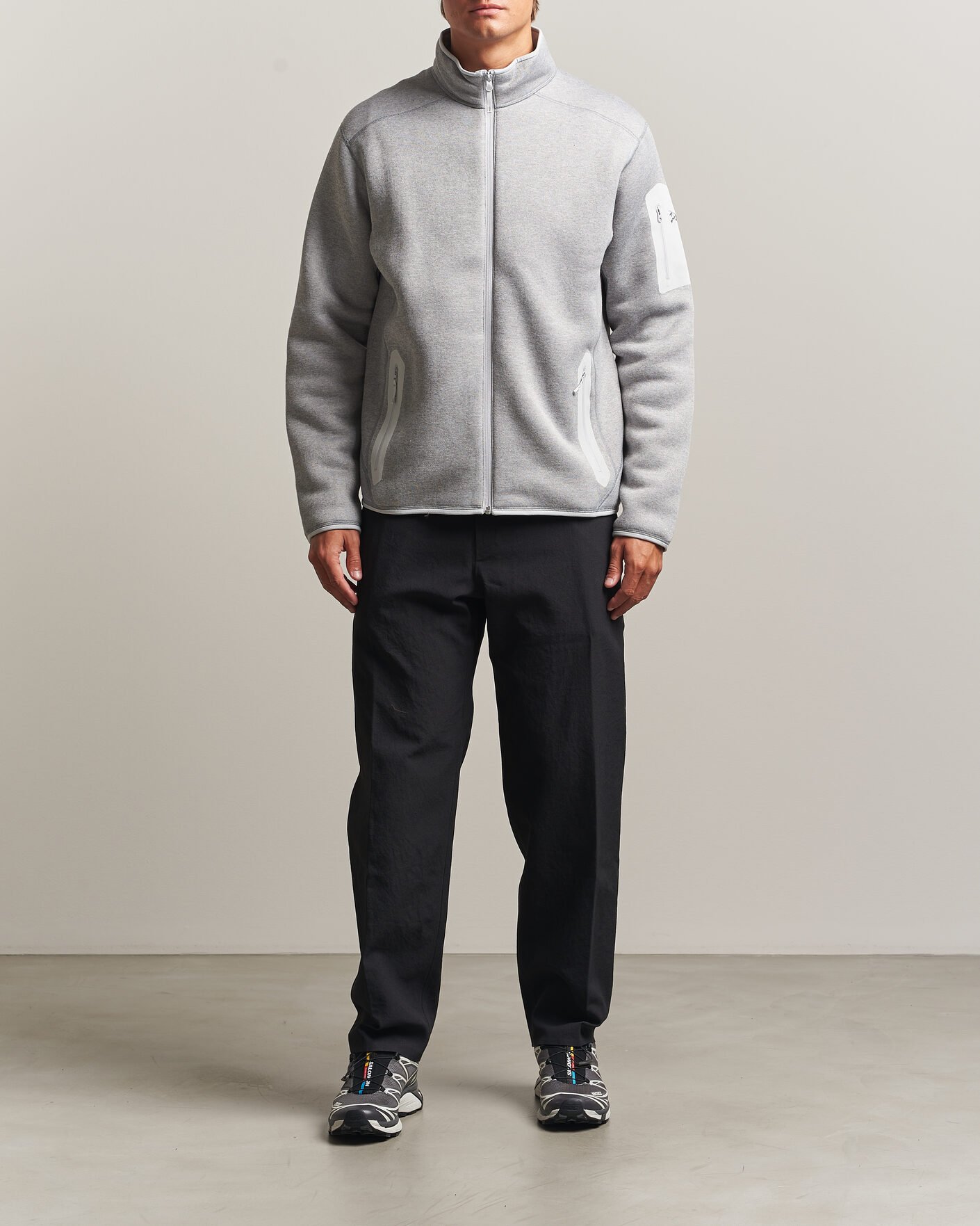 Men | Sweaters & Knitwear | Arc'teryx | Covert Full Zip Solitude Heather