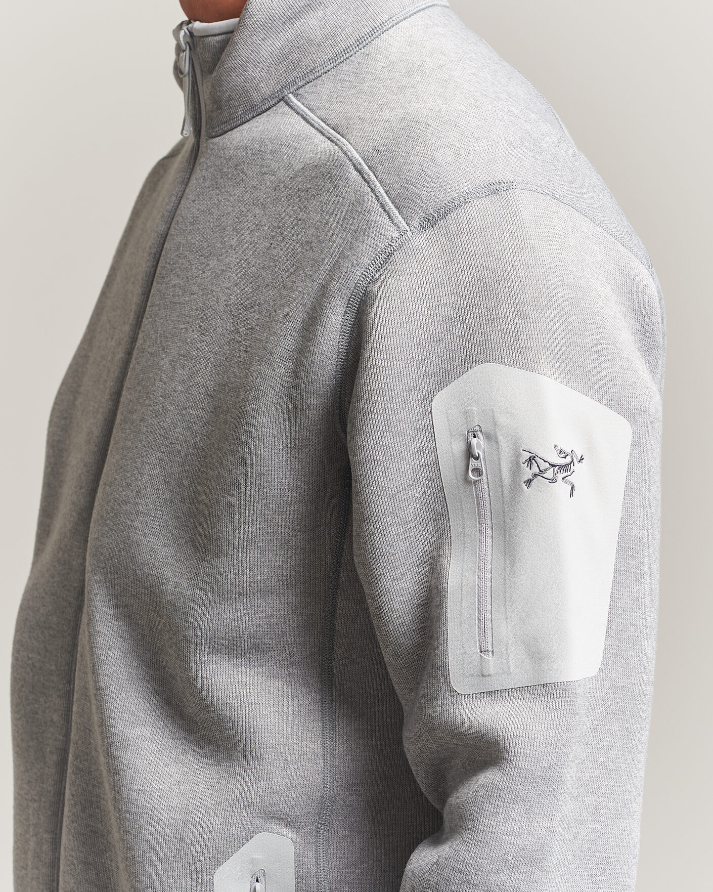 Men | Sweaters & Knitwear | Arc'teryx | Covert Full Zip Solitude Heather