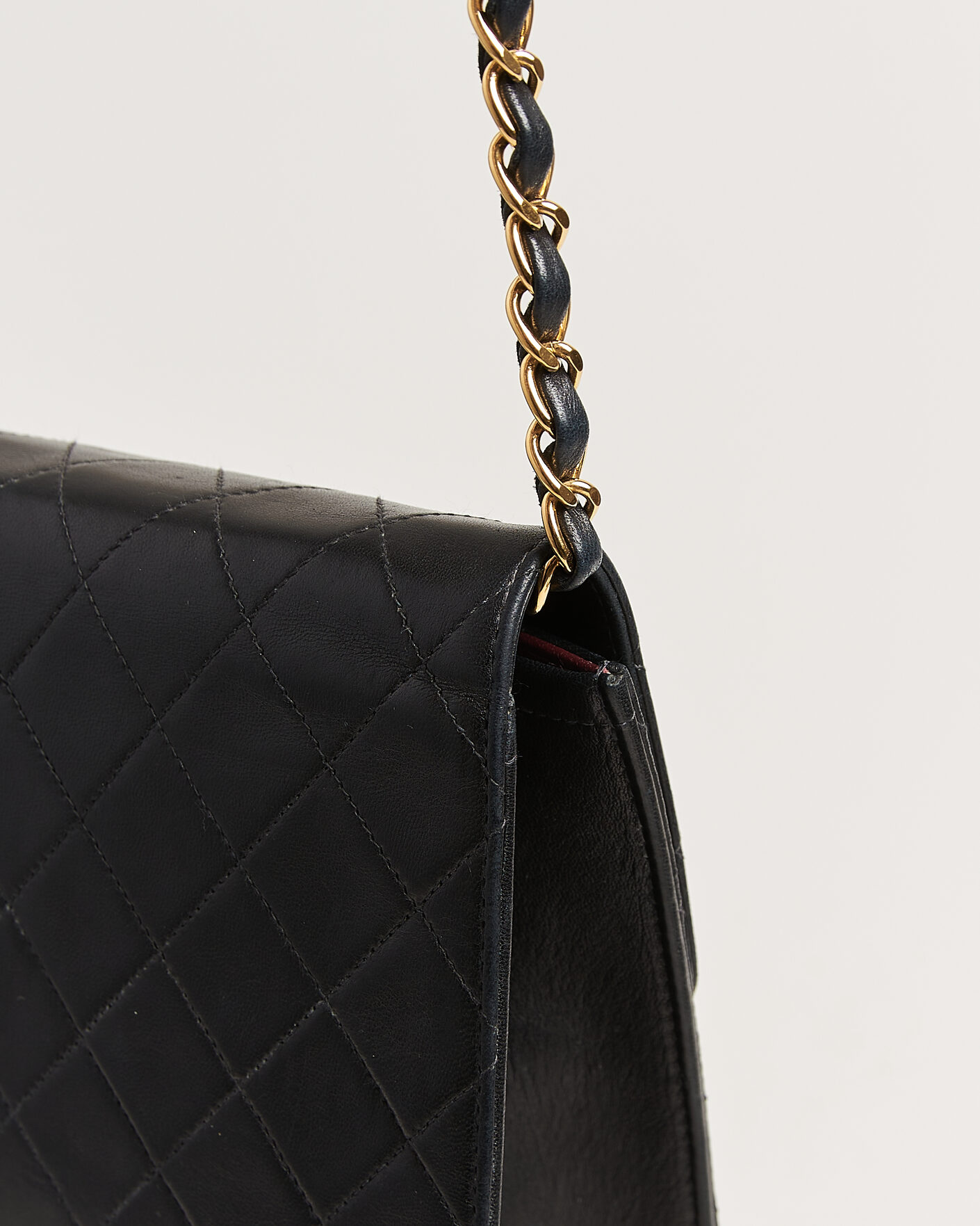 Men | Pre-Owned & Vintage Bags | Chanel Pre-Owned | Single Flap Bag Black