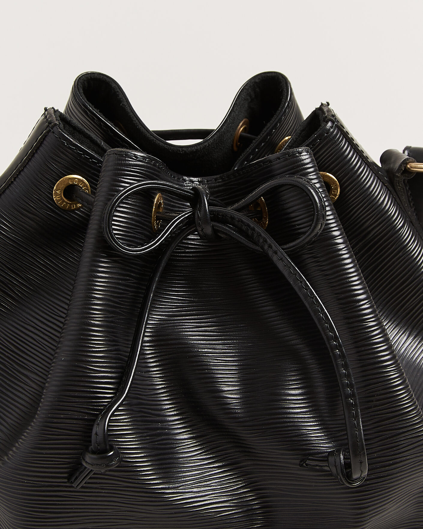Louis Vuitton Pre-Owned Petit Noé Epi Leather Black at CareOfCarl.com