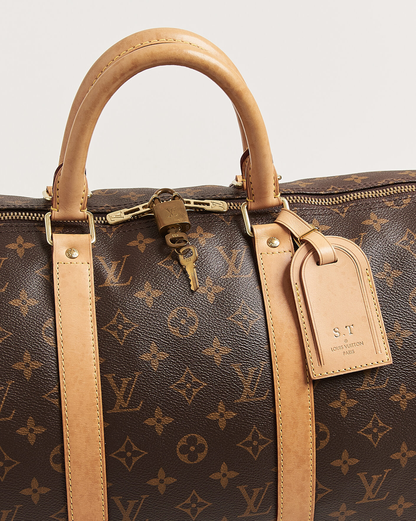 Men | Pre-Owned & Vintage Bags | Louis Vuitton Pre-Owned | Keepall 50 Monogram