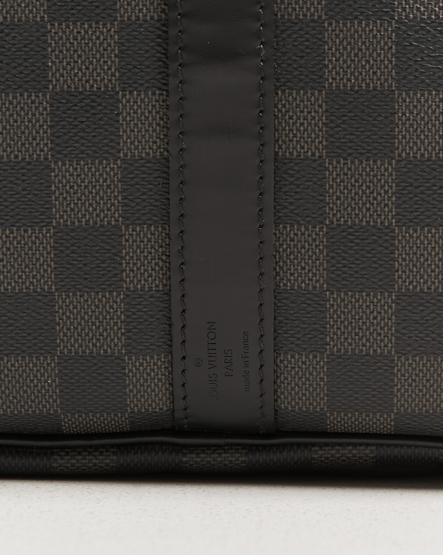 Men | Pre-Owned & Vintage Bags | Louis Vuitton Pre-Owned | Keepall Bandouliére 55 Damier Graphite