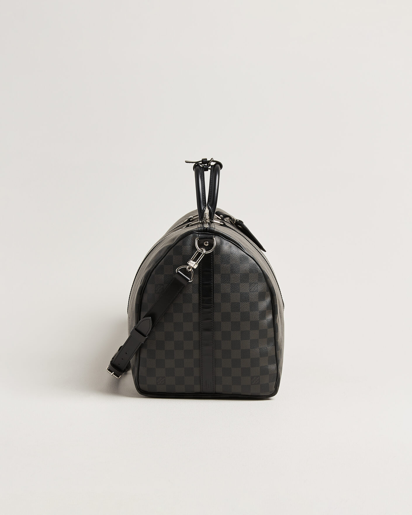 Men | Pre-Owned & Vintage Bags | Louis Vuitton Pre-Owned | Keepall Bandouliére 55 Damier Graphite