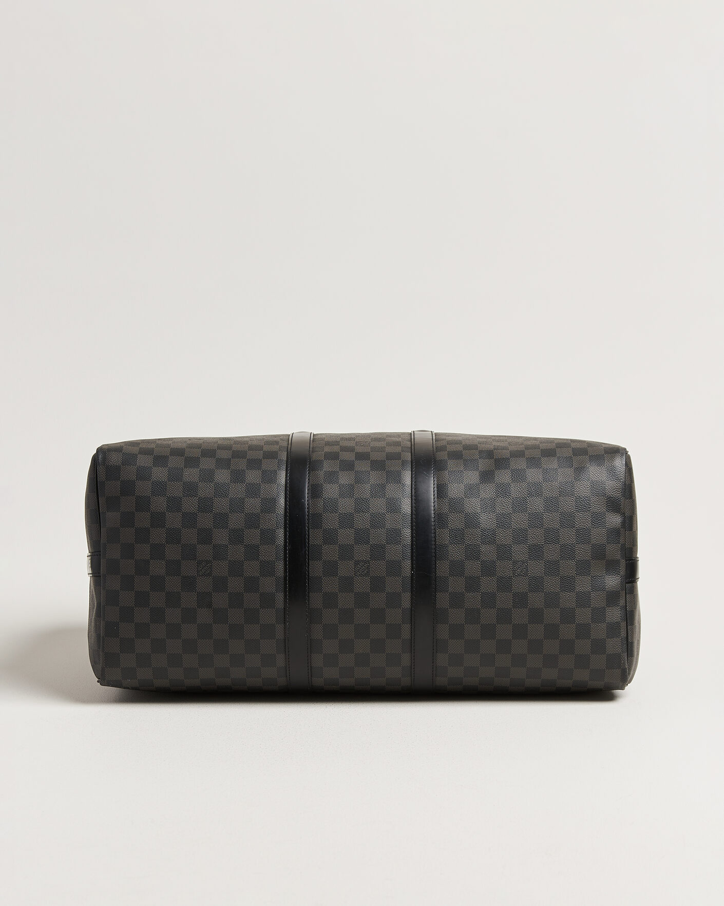 Men | Pre-Owned & Vintage Bags | Louis Vuitton Pre-Owned | Keepall Bandouliére 55 Damier Graphite