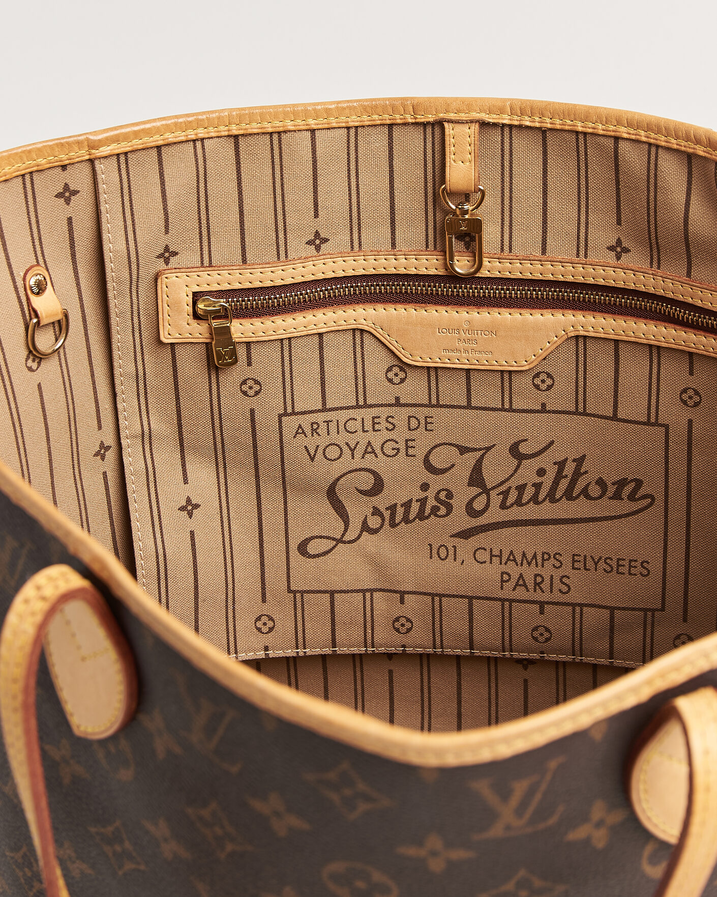 Men | Pre-Owned & Vintage Bags | Louis Vuitton Pre-Owned | Neverfull MM Monogram