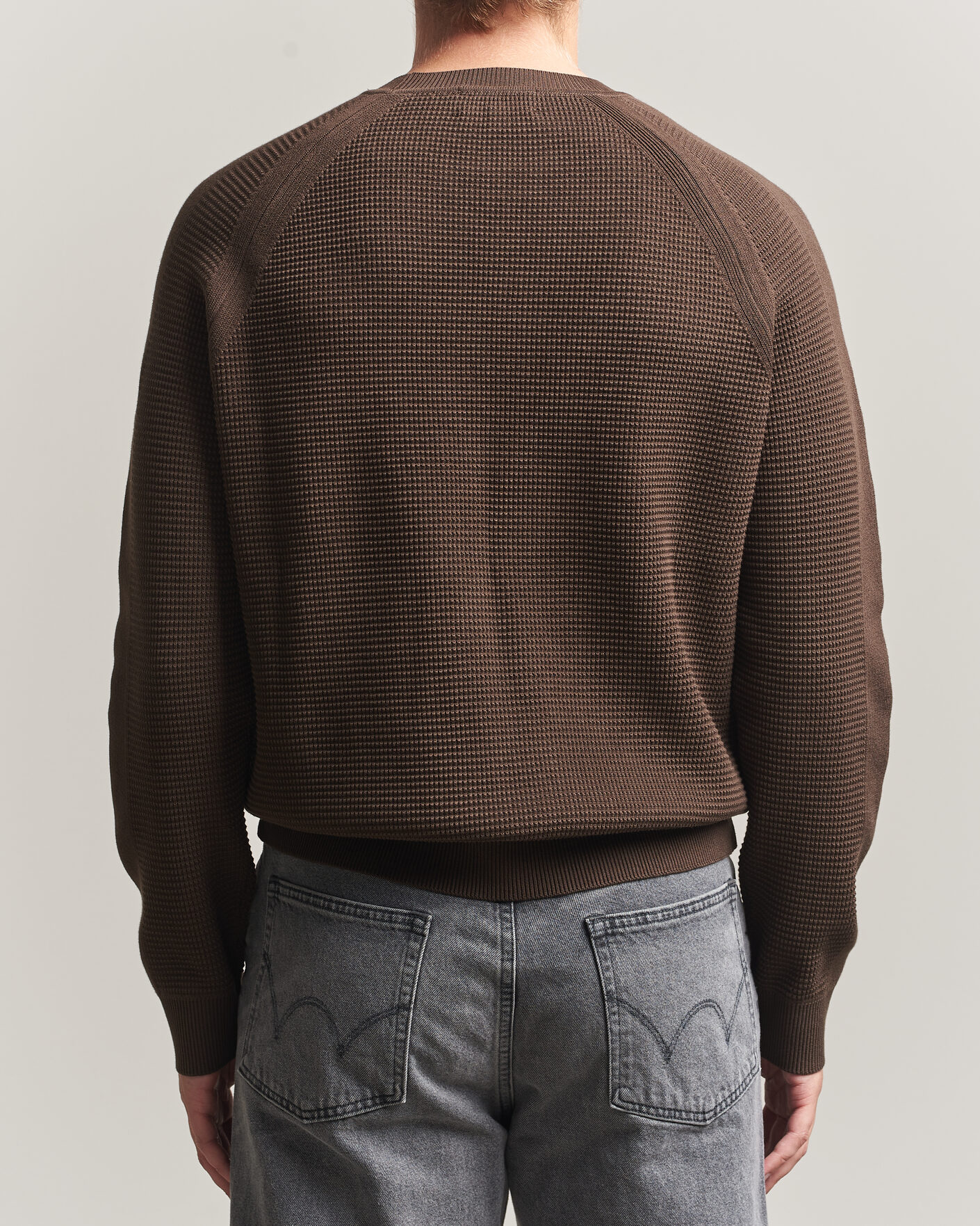 Men | Sweaters & Knitwear | Belstaff | Bradwell Cotton Knitted Crew Neck Army Olive