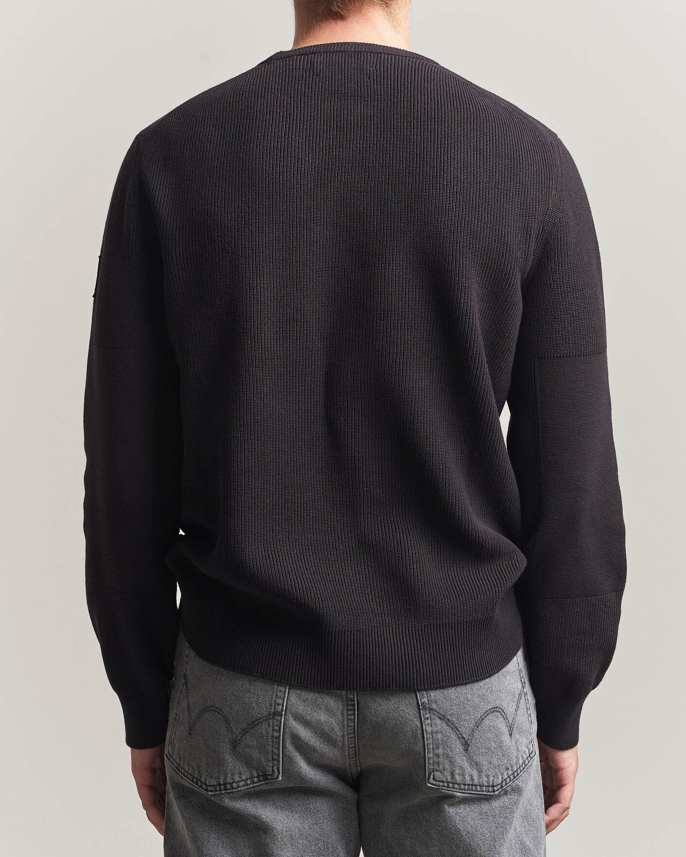 Men | Sweaters & Knitwear | Belstaff | Commander Knitted Crew Neck Black