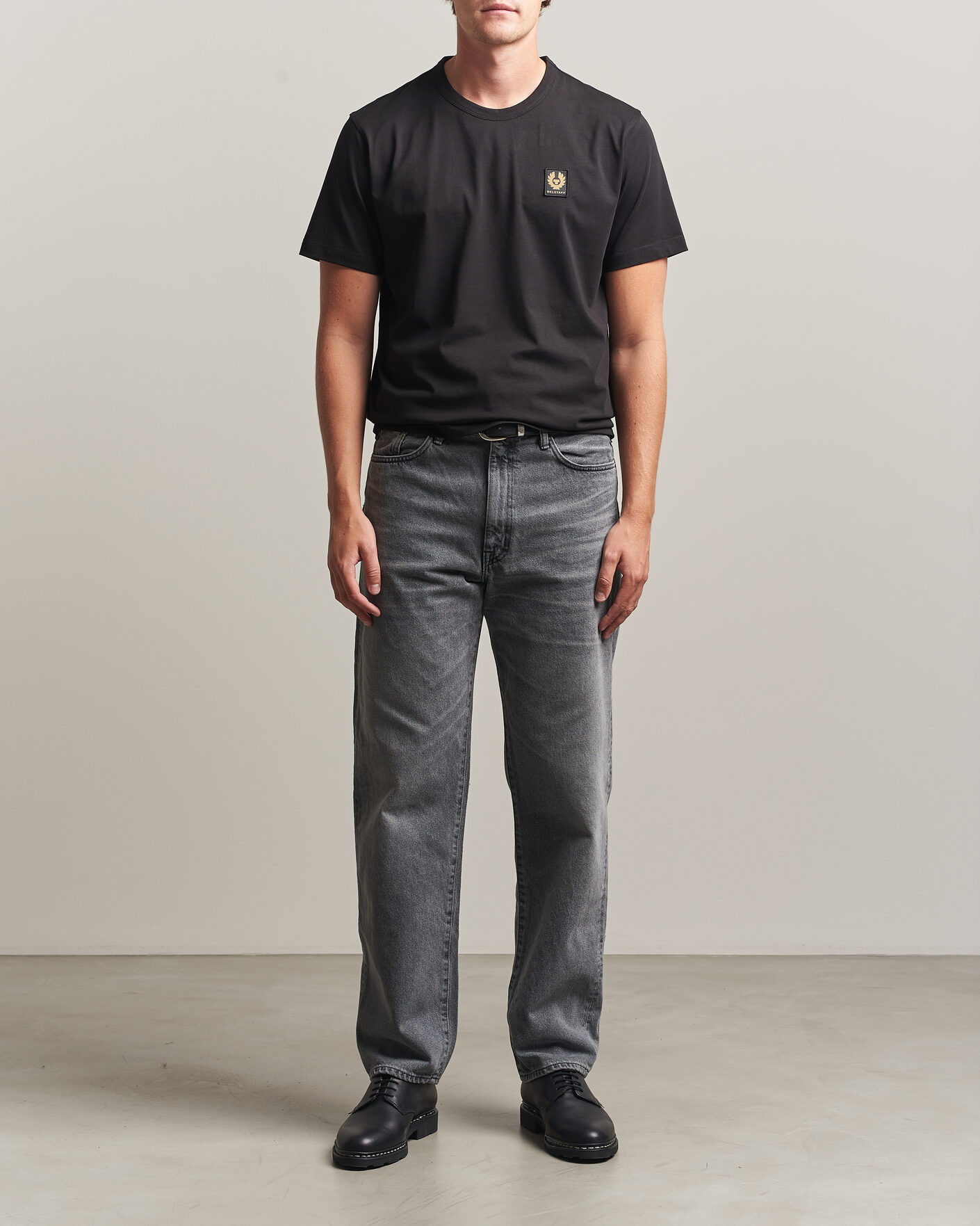 Men | T-Shirts | Belstaff | Signature Crew Neck T-Shirt Black