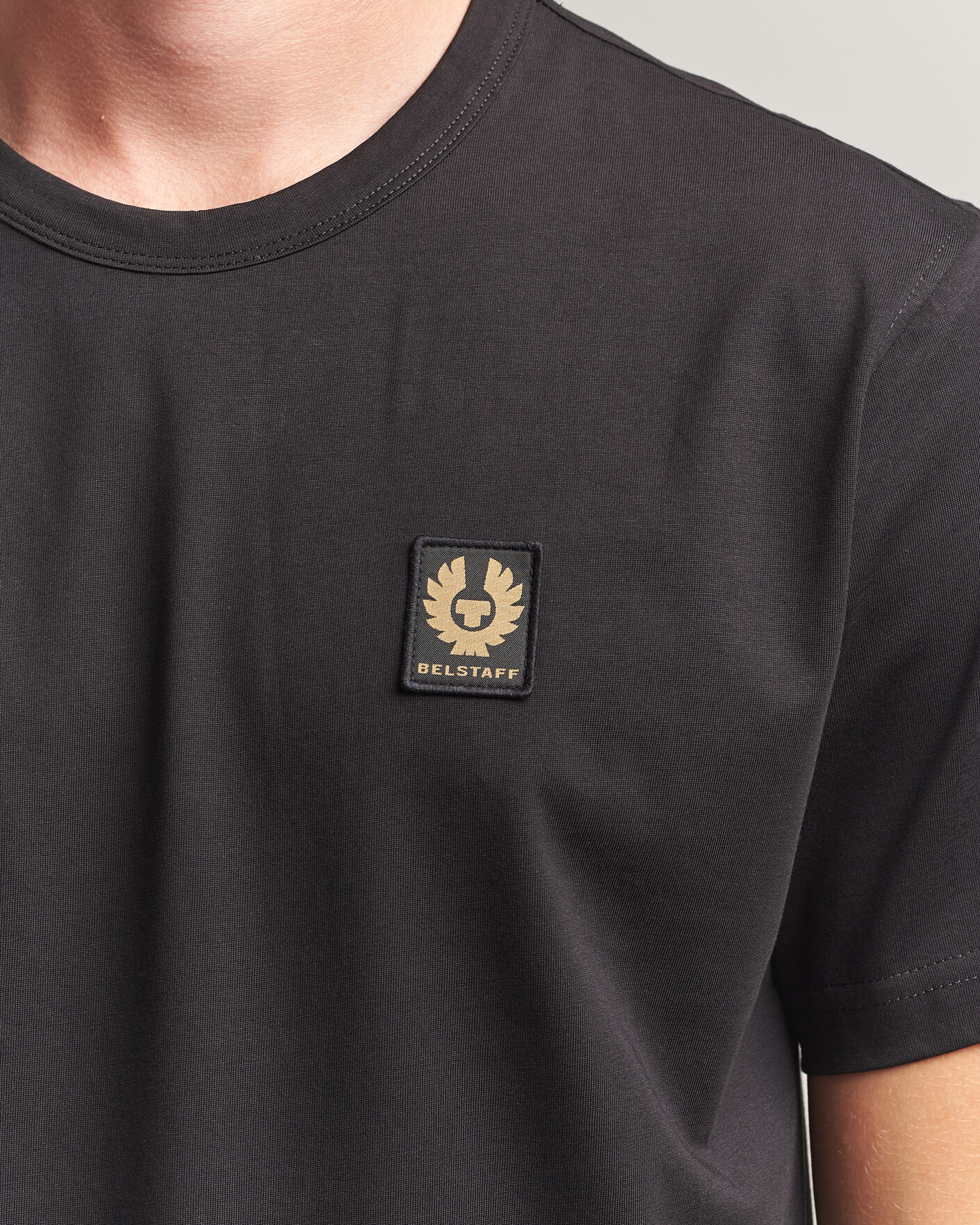 Men | T-Shirts | Belstaff | Signature Crew Neck T-Shirt Black