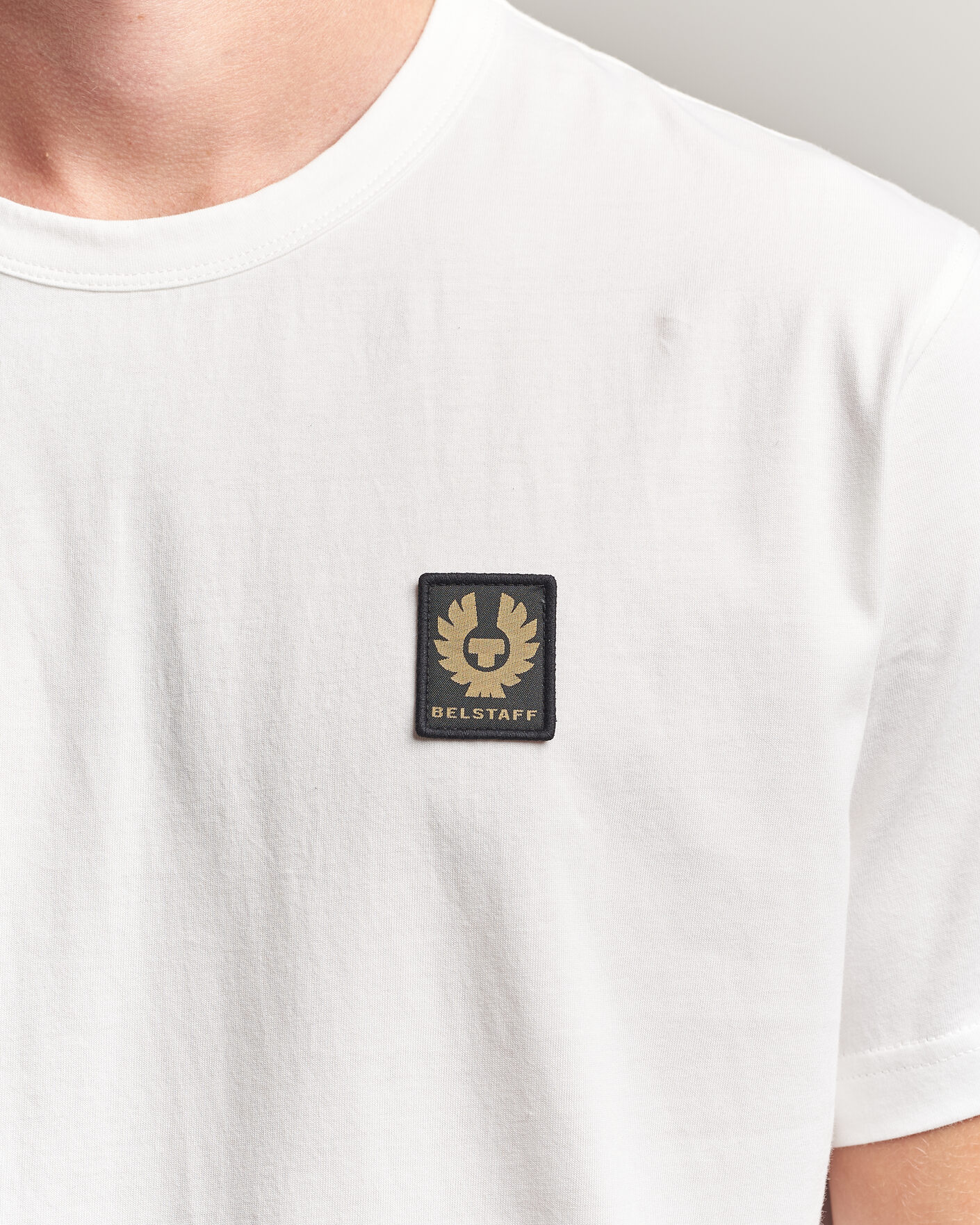 Men | T-Shirts | Belstaff | Signature Crew Neck T-Shirt White