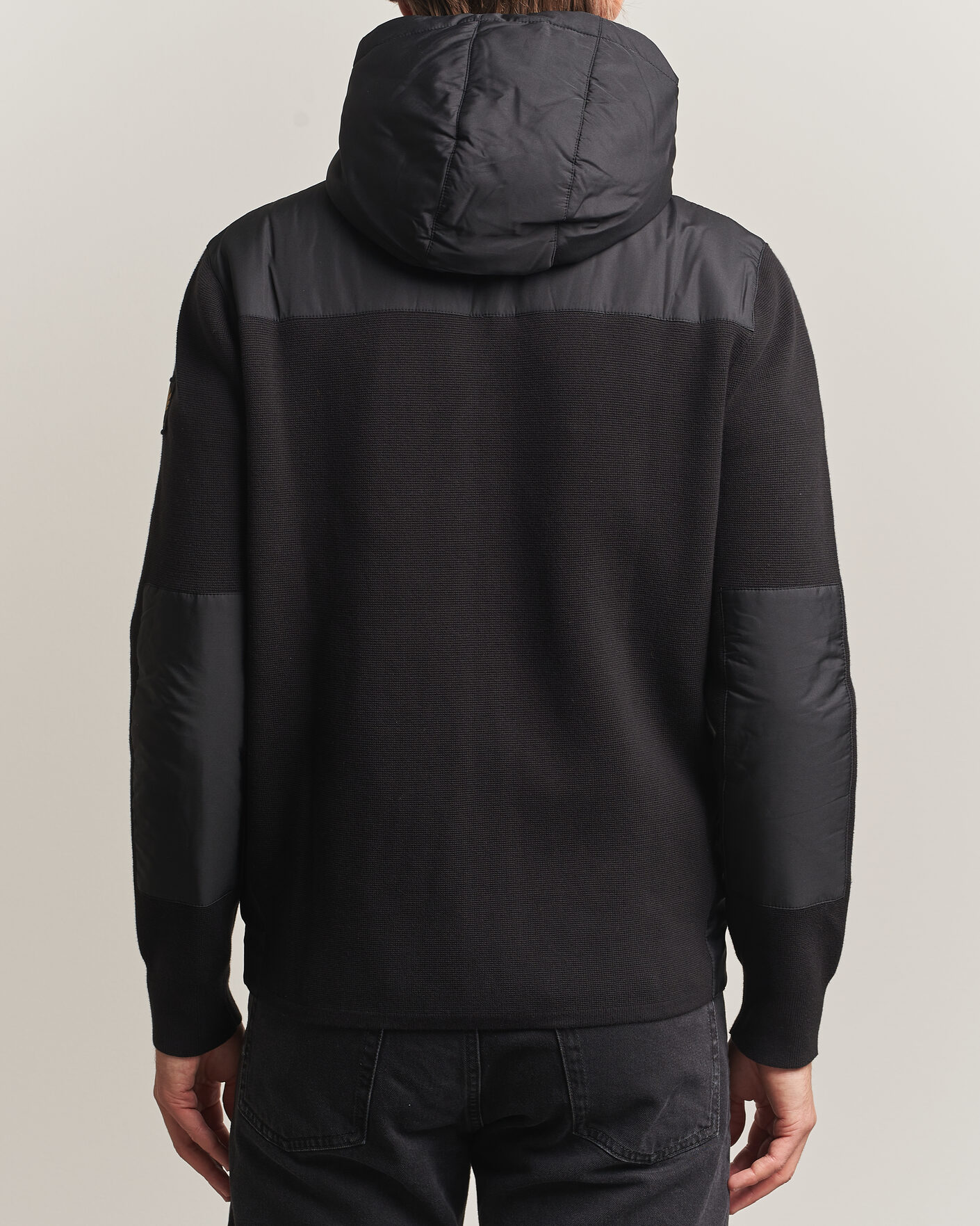 Men | Coats & Jackets | Belstaff | Console Hooded Hybrid Jacket Black