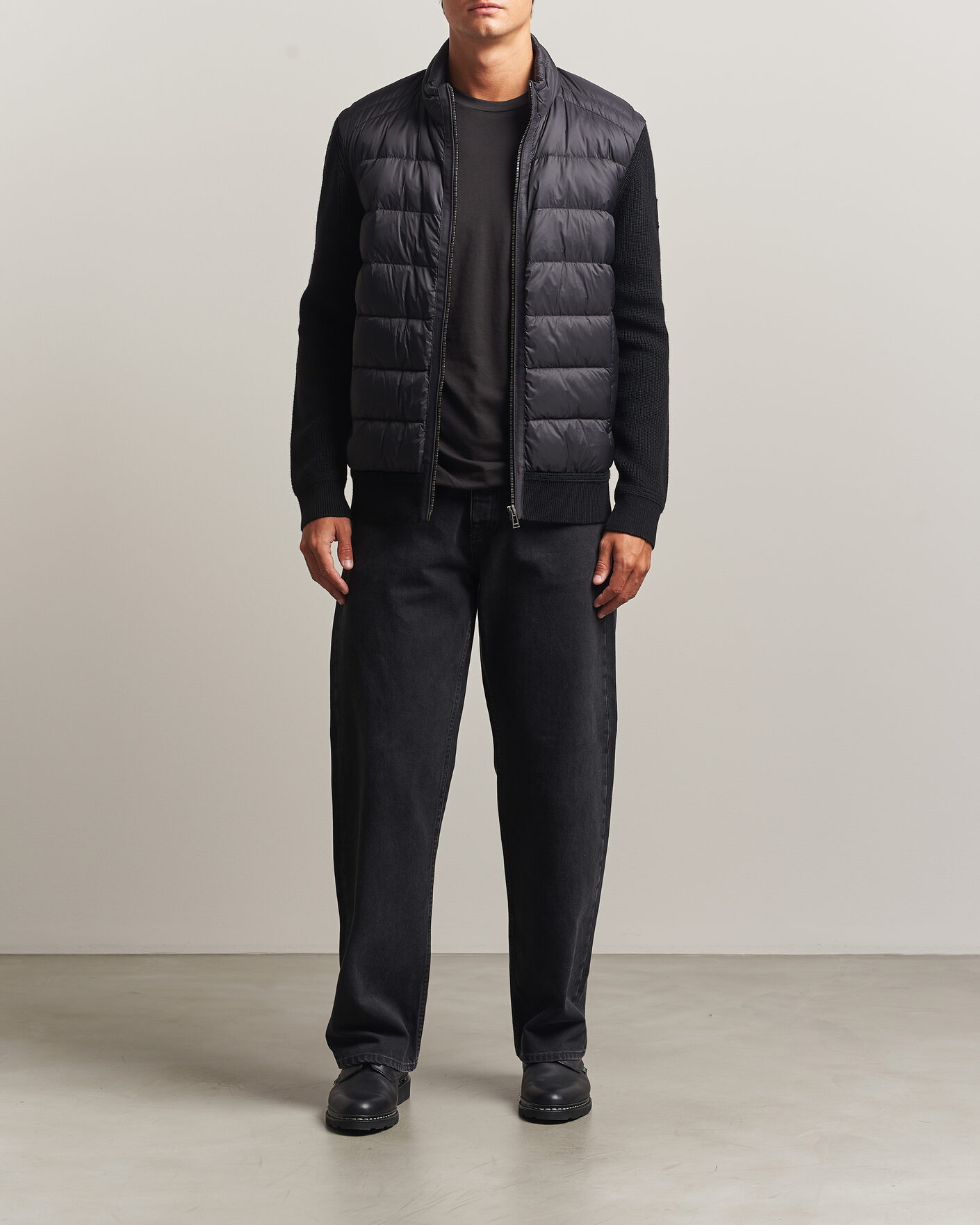Men | Coats & Jackets | Belstaff | Compound Hybrid Jacket Black