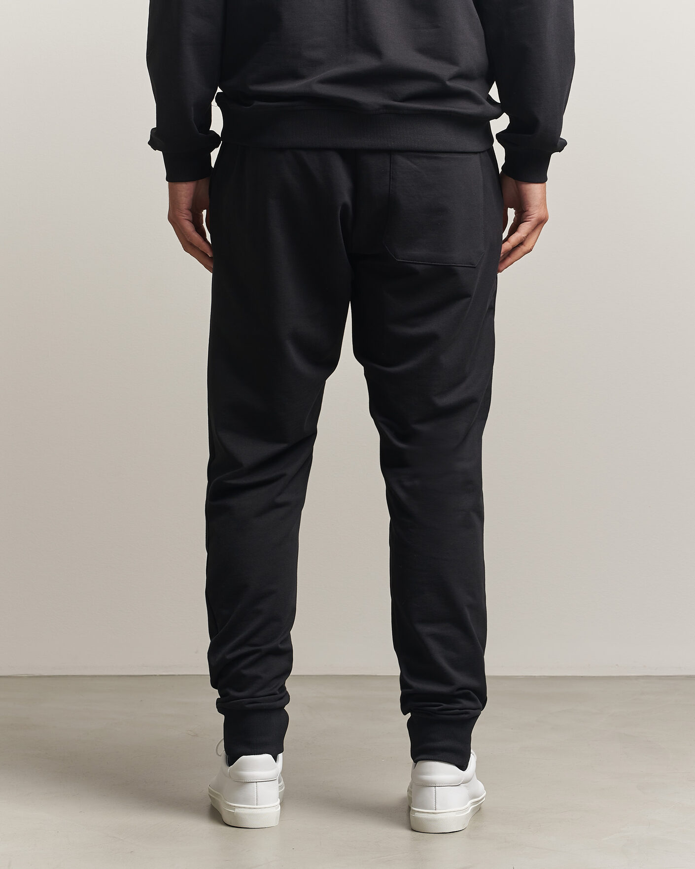 Men | Trousers | Bread & Boxers | Loungewear Pants Black