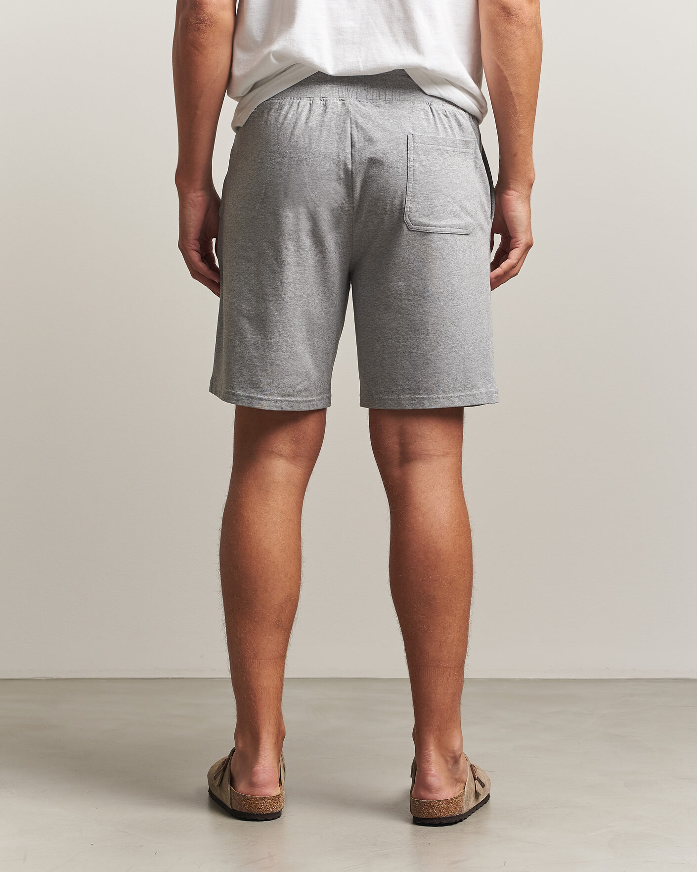 Men | Shorts | Bread & Boxers | Pyjama Shorts Grey Melange