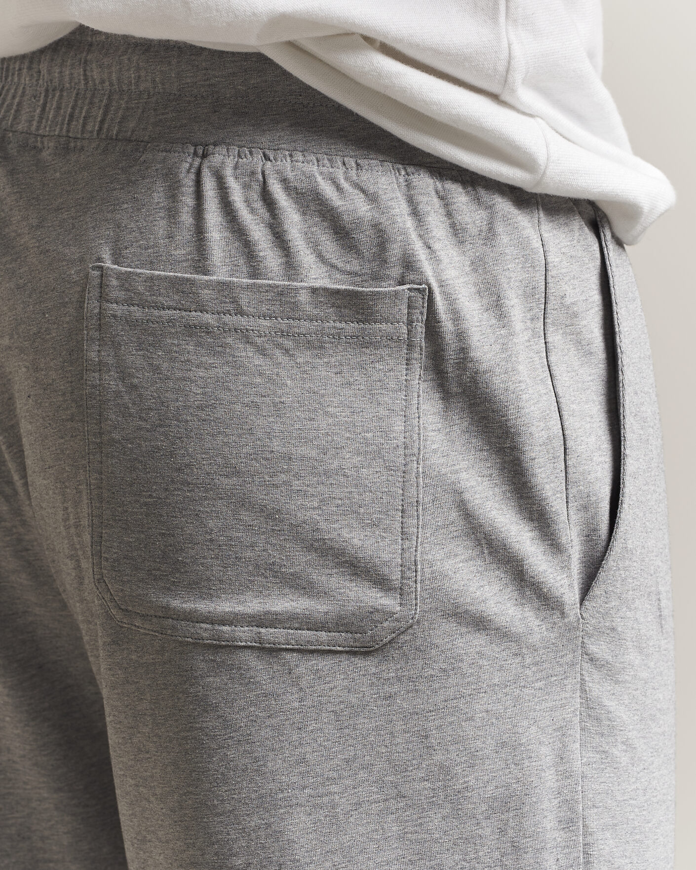 Men | Shorts | Bread & Boxers | Pyjama Shorts Grey Melange