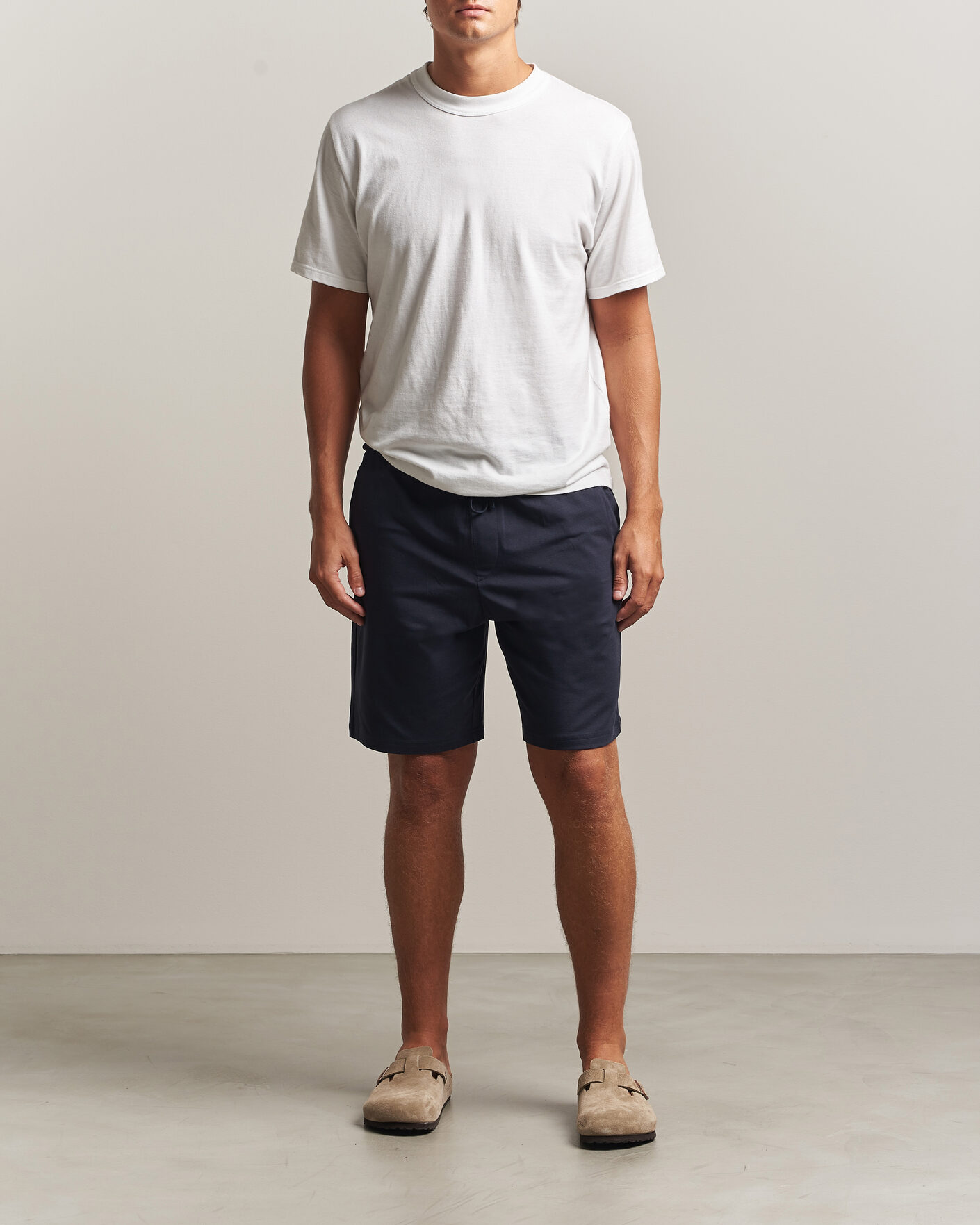 Men | Shorts | Bread & Boxers | Pyjama Shorts Dark Navy
