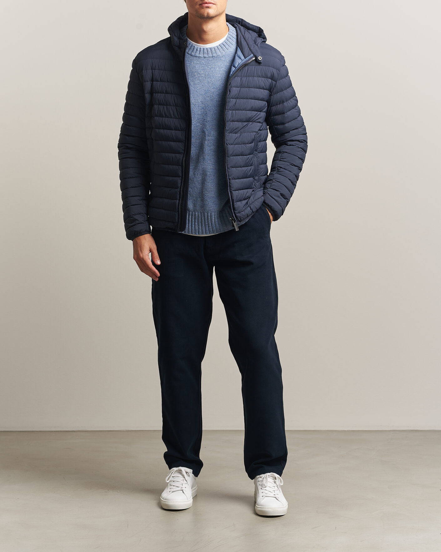 Men | Coats & Jackets | Colmar | Lightweight Down Jacket Navy